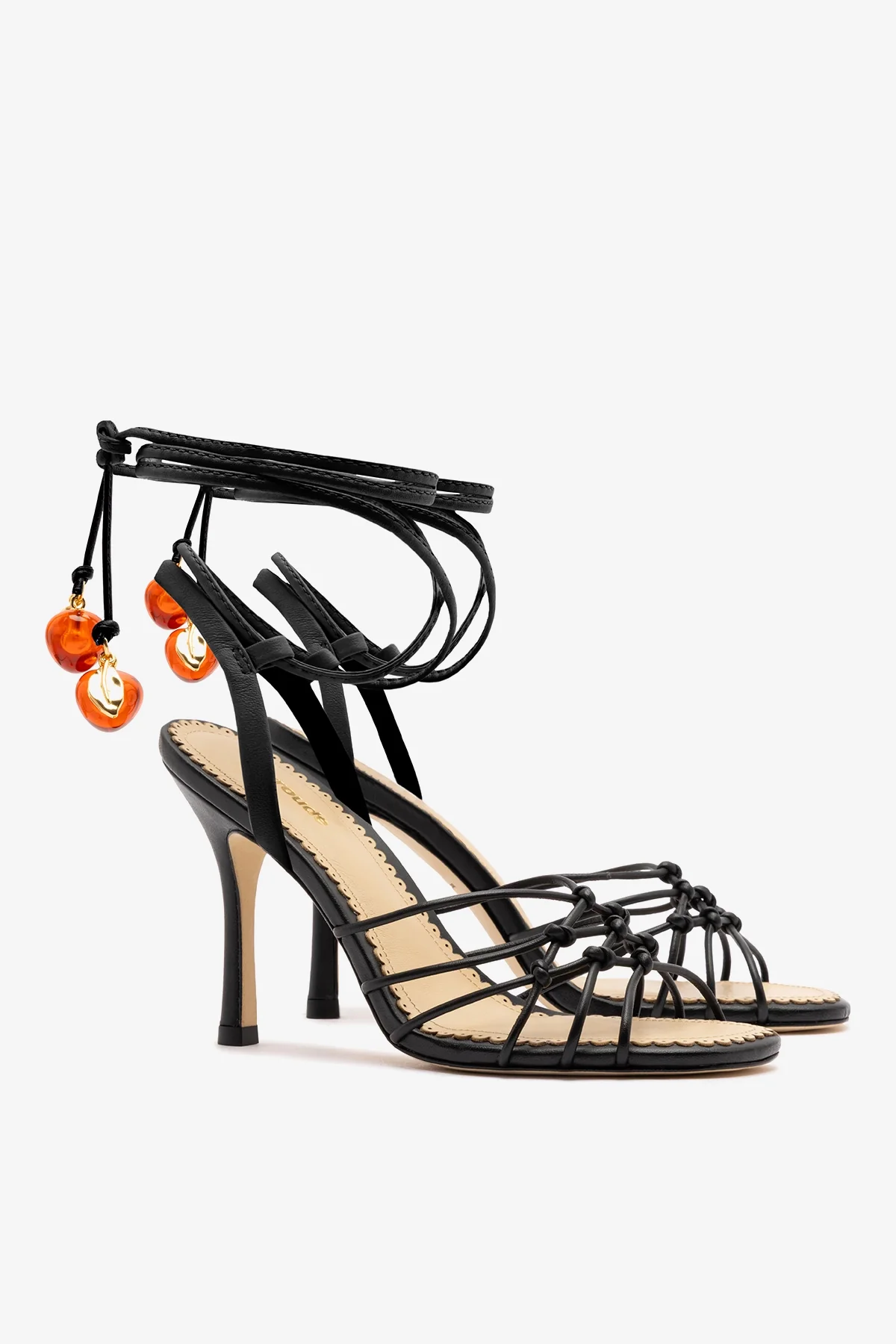 Carmen Sandal Black Leather - Image 3