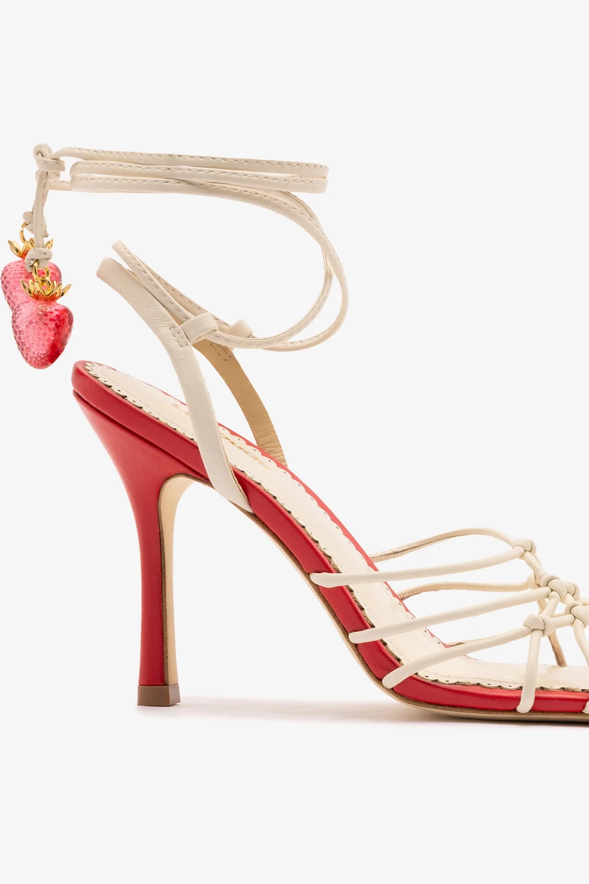 Carmen Sandal Ivory Leather - Image 4