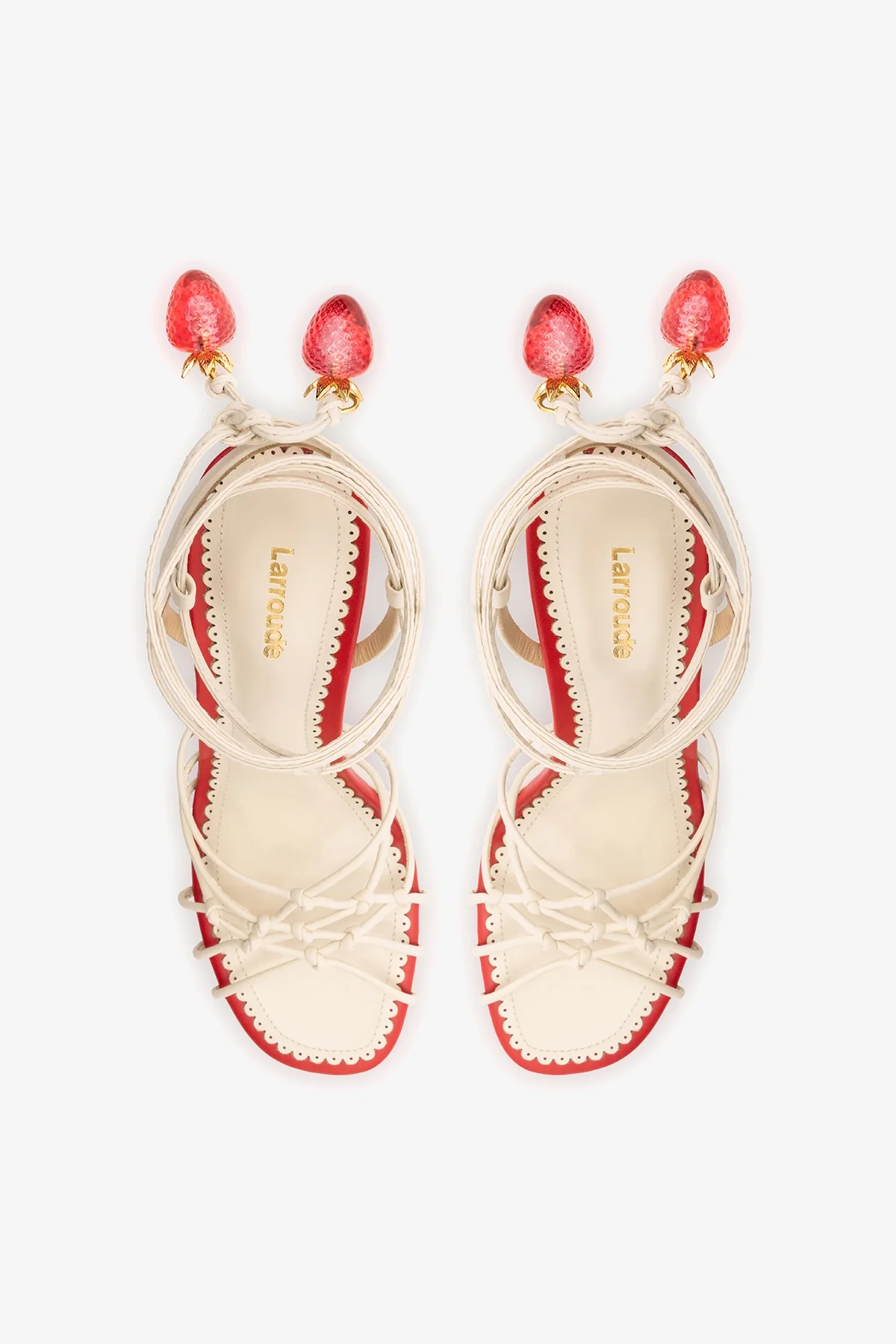 Carmen Sandal Ivory Leather - Image 7