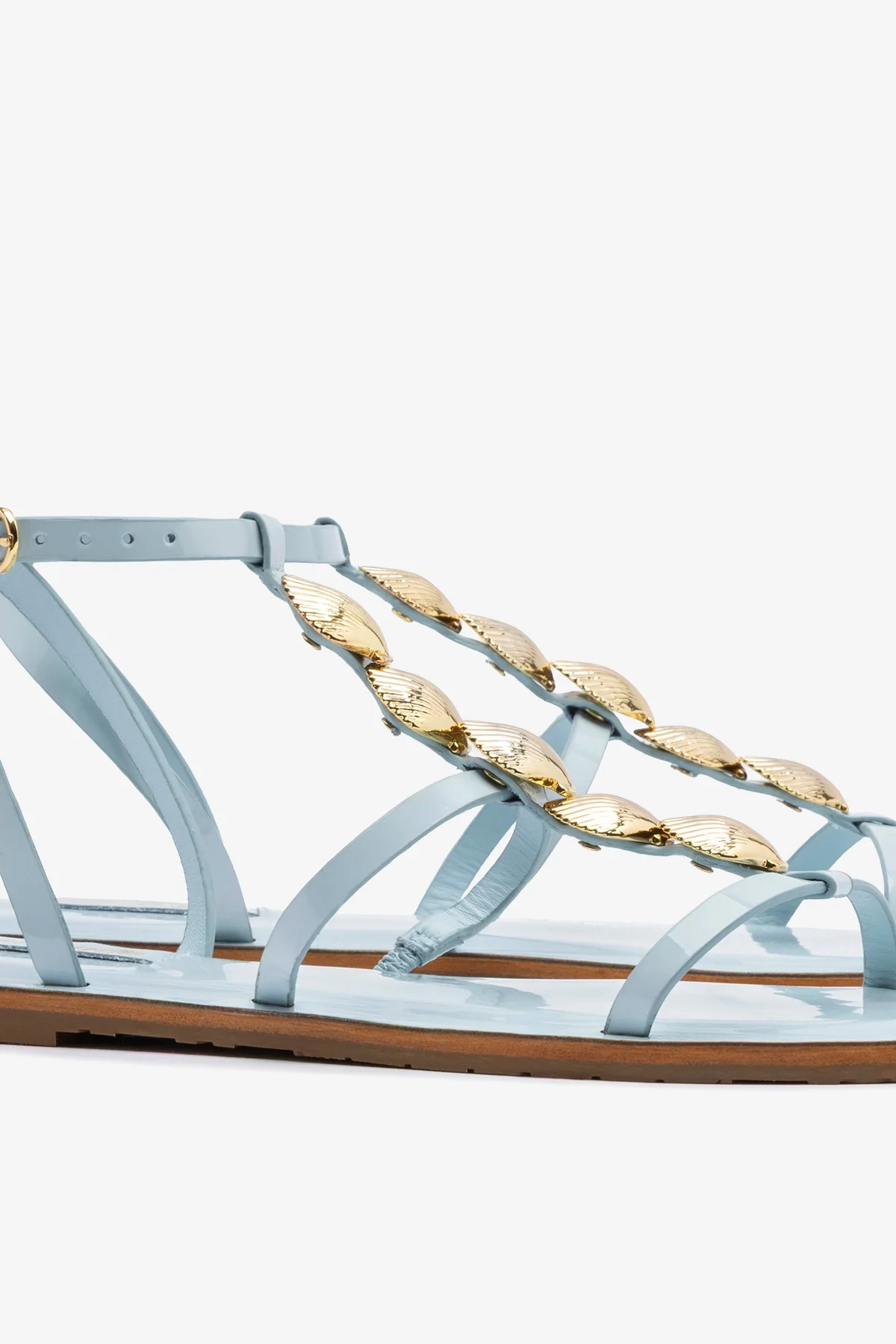 Coquile Flat Sandal Maya Patent Leather - Image 4