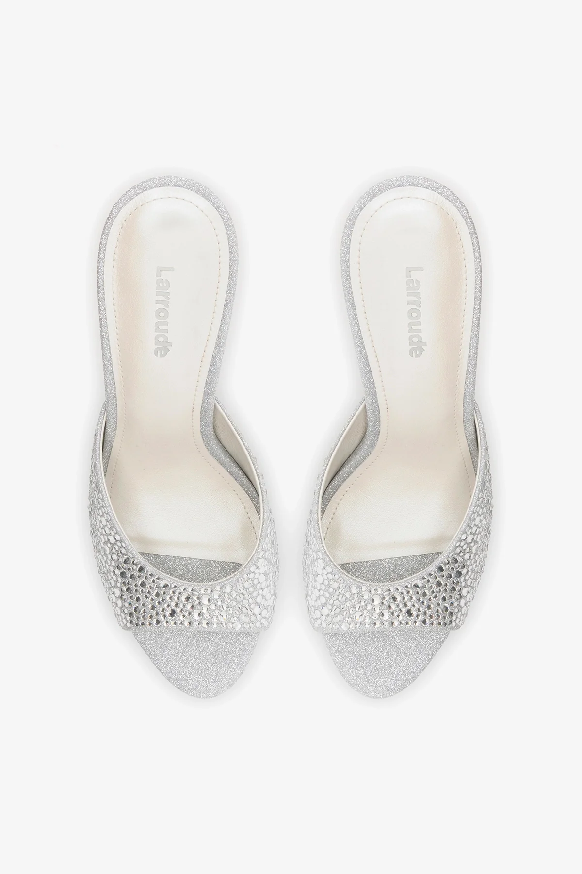 Jasmine Hi Mule Crystal Silver - Image 7