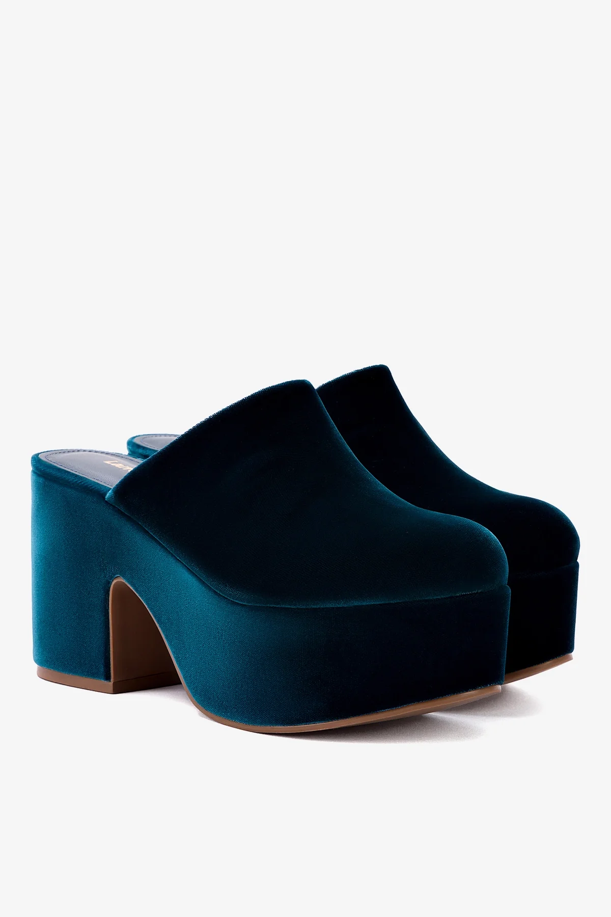 Miso Platform Clog In Deepsea Velvet - Image 3