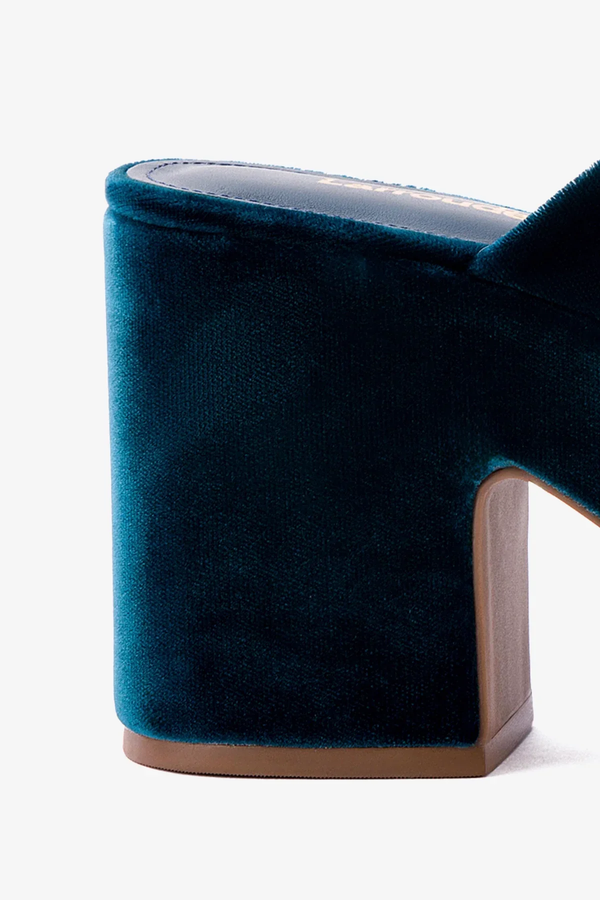 Miso Platform Clog In Deepsea Velvet - Image 4