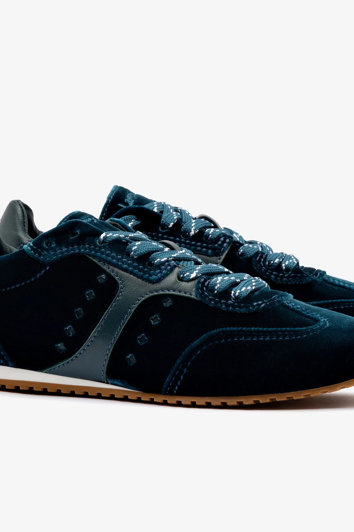 Stella Sneaker In Deepsea Velvet - Image 4