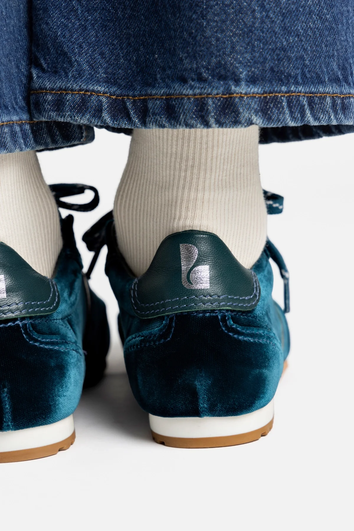Stella Sneaker In Deepsea Velvet - Image 6