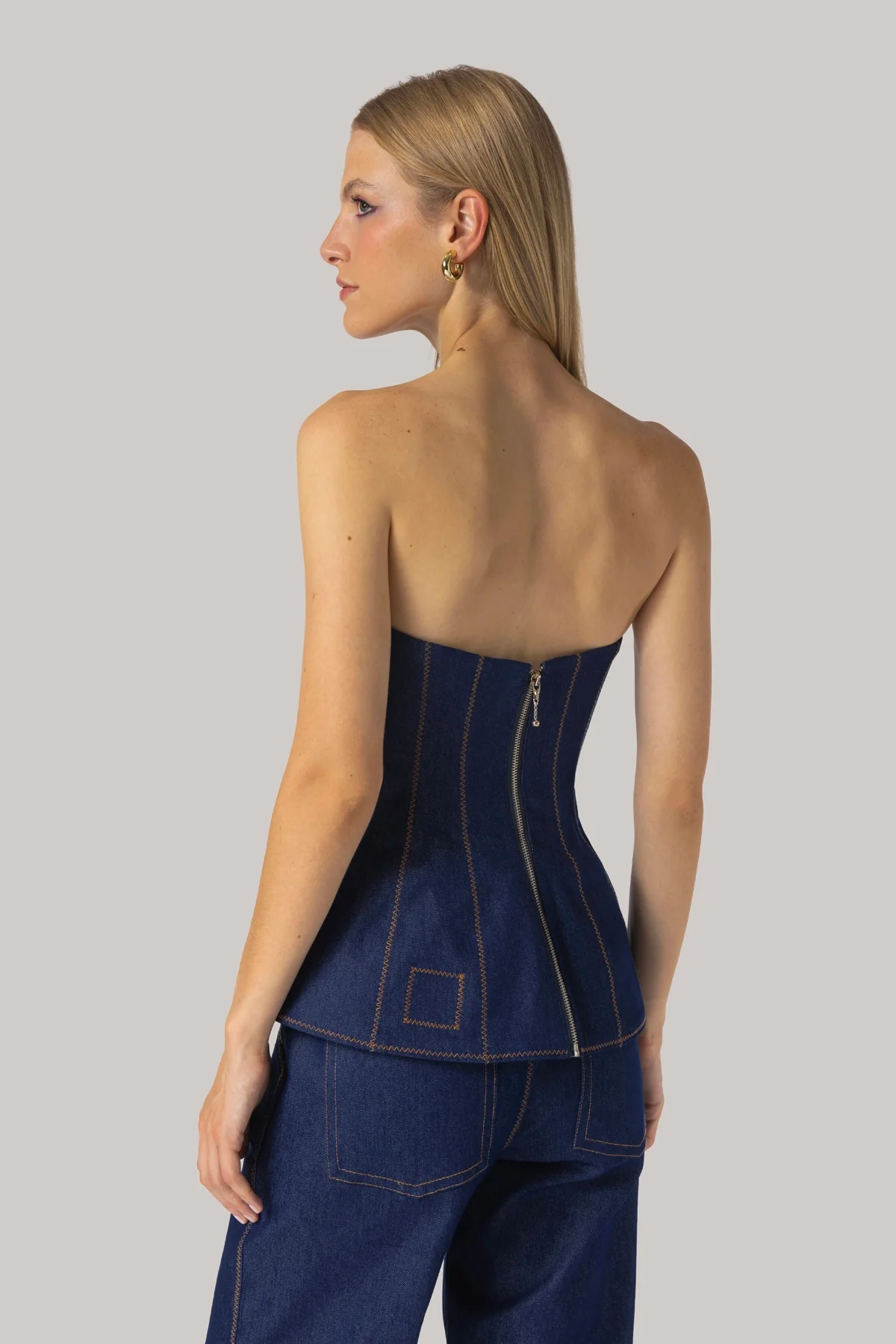 Claire Bustier Blue Denim - Image 3