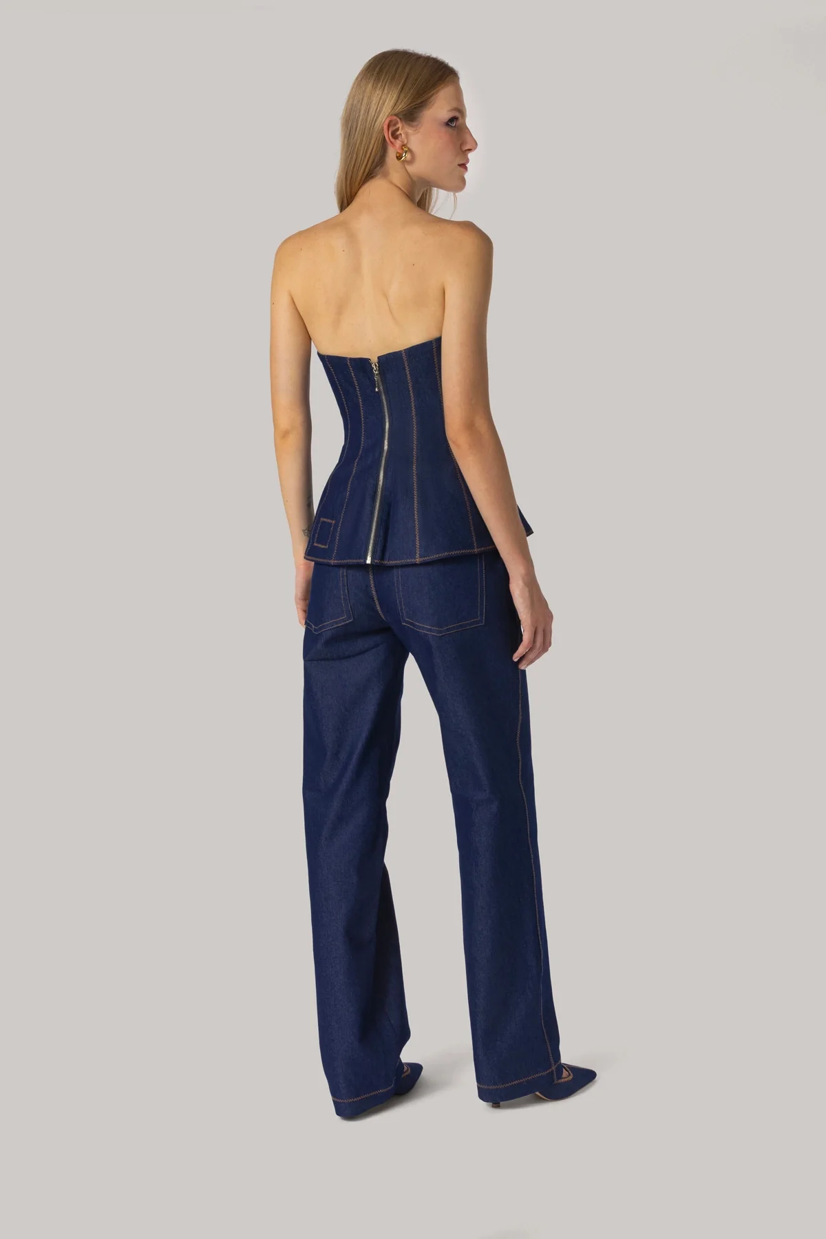 Claire Bustier Blue Denim - Image 4