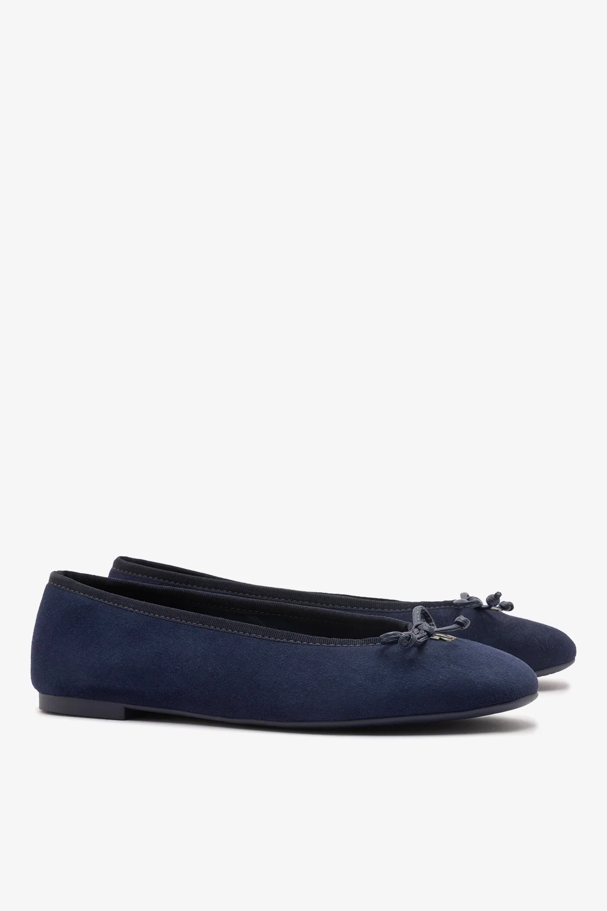 Pavlova Ballet Flat In Indigo Suede - Image 3