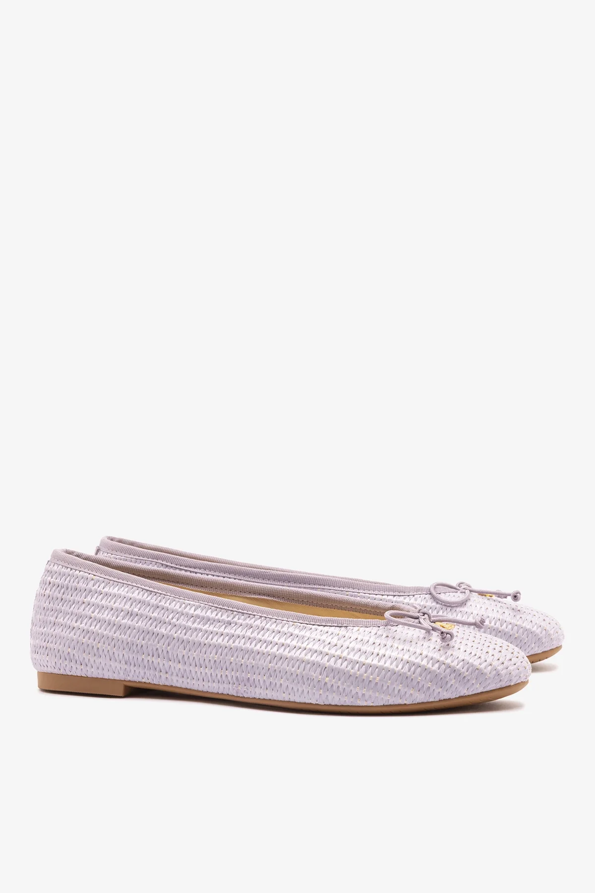 Pavlova Ballet Flat Iris Raffia - Image 3