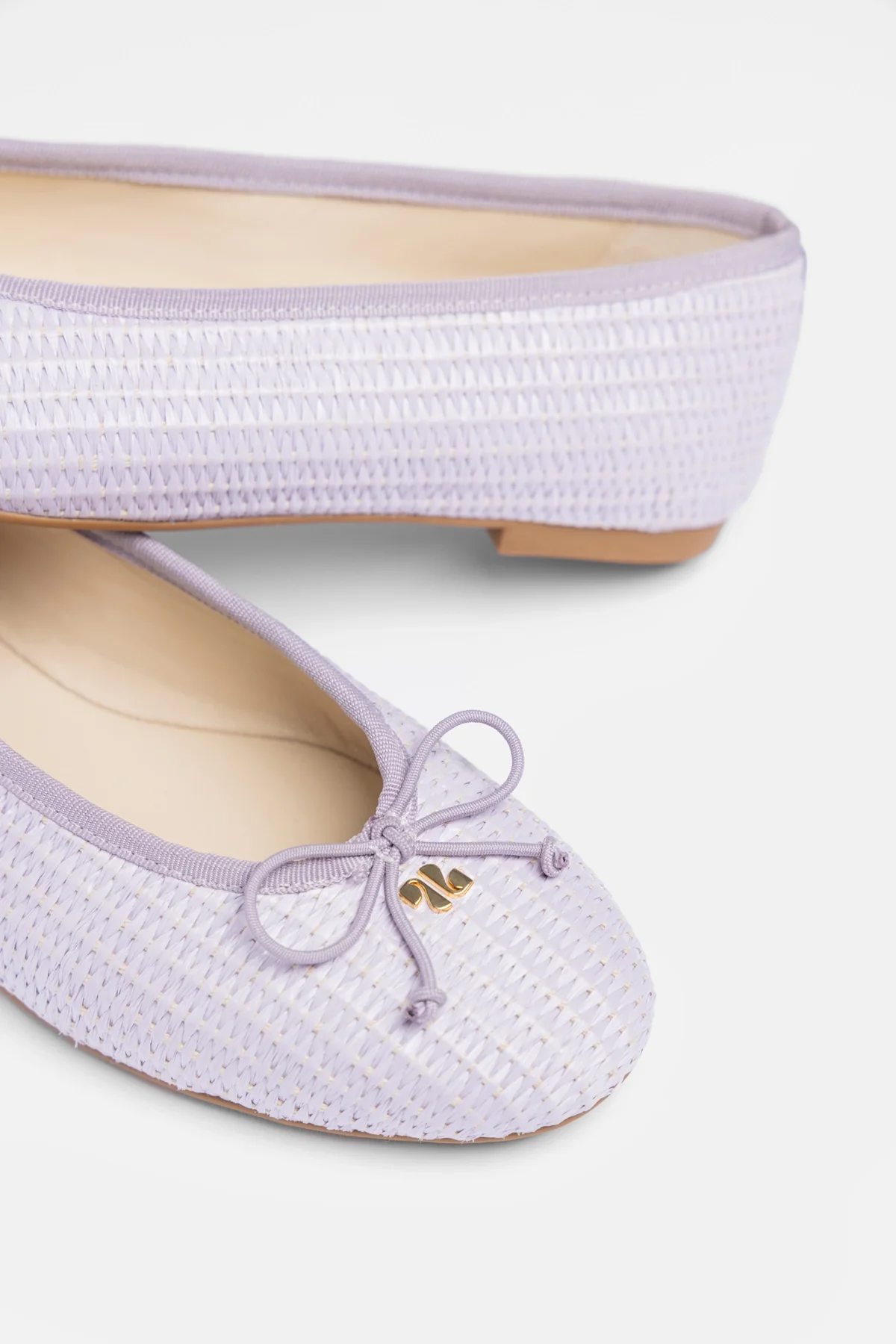 Pavlova Ballet Flat Iris Raffia - Image 6