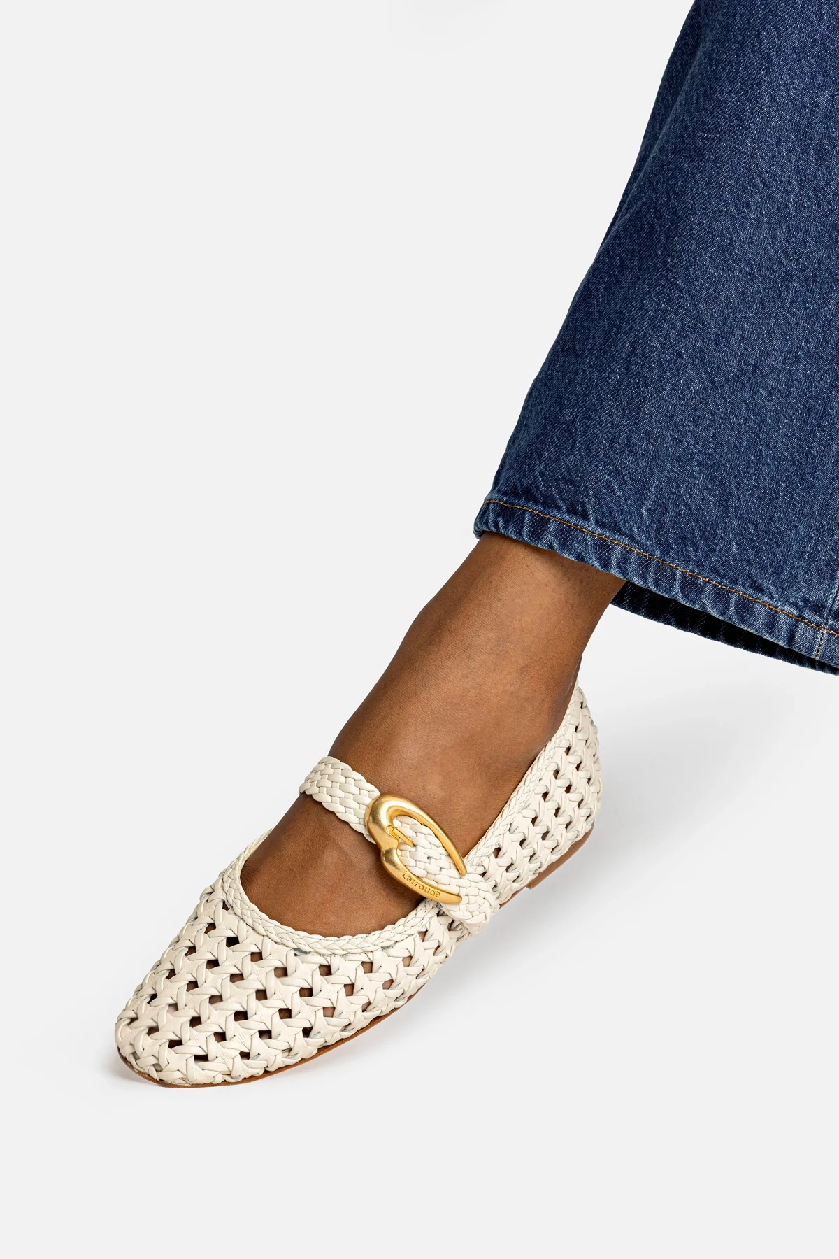 Verona New Macrame In Ivory Leather - Image 2