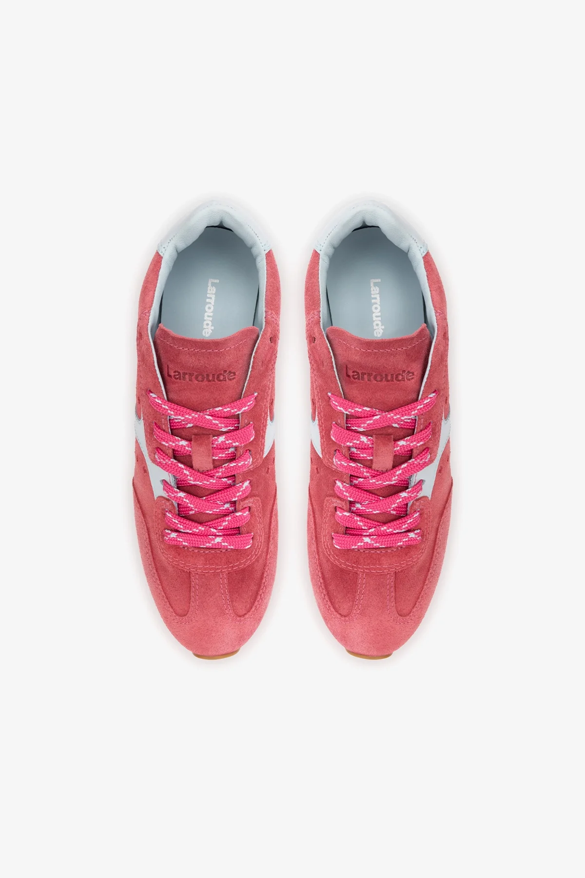 Stella Sneaker In Lampone Suede - Image 9
