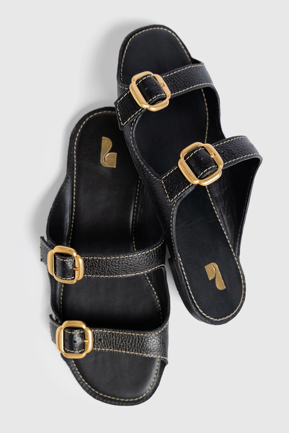 Amalfi Flat Black Leather - Image 6