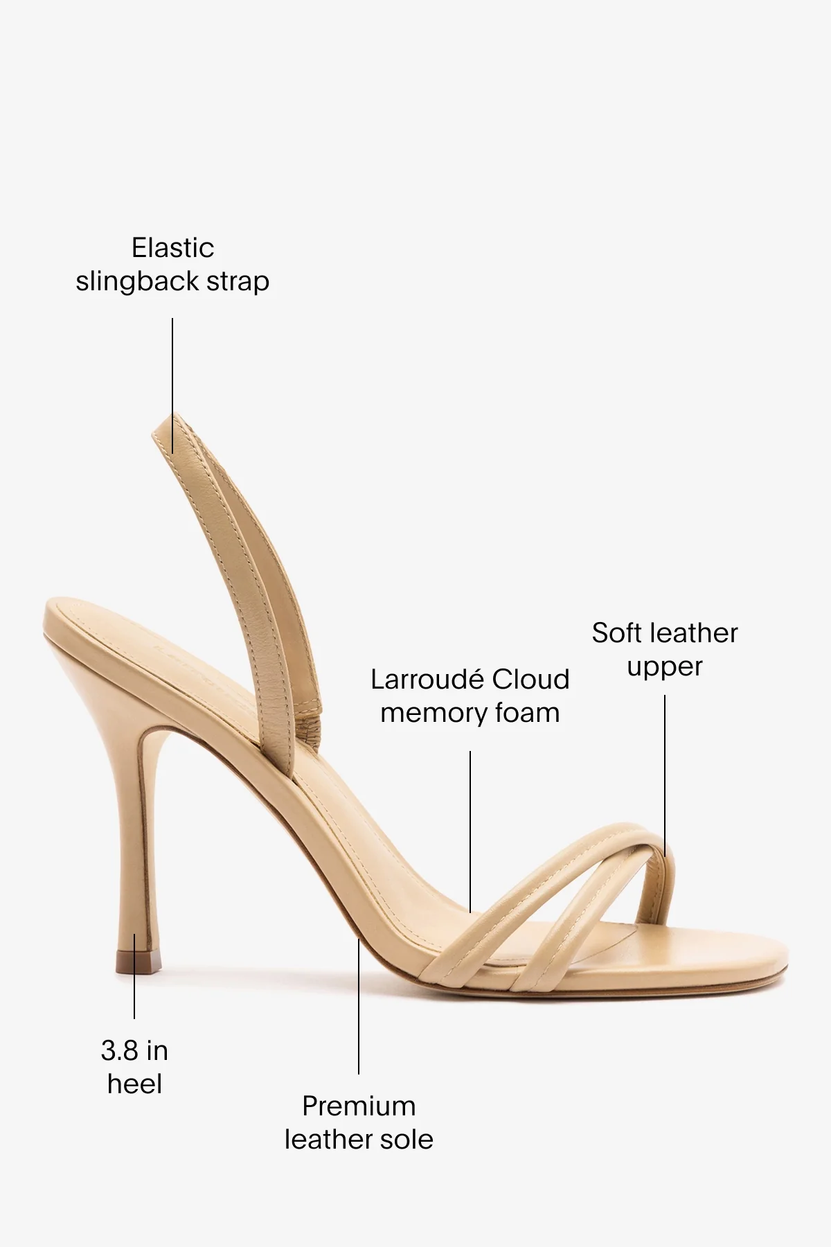 Annie Sandal Sand Leather - Image 5
