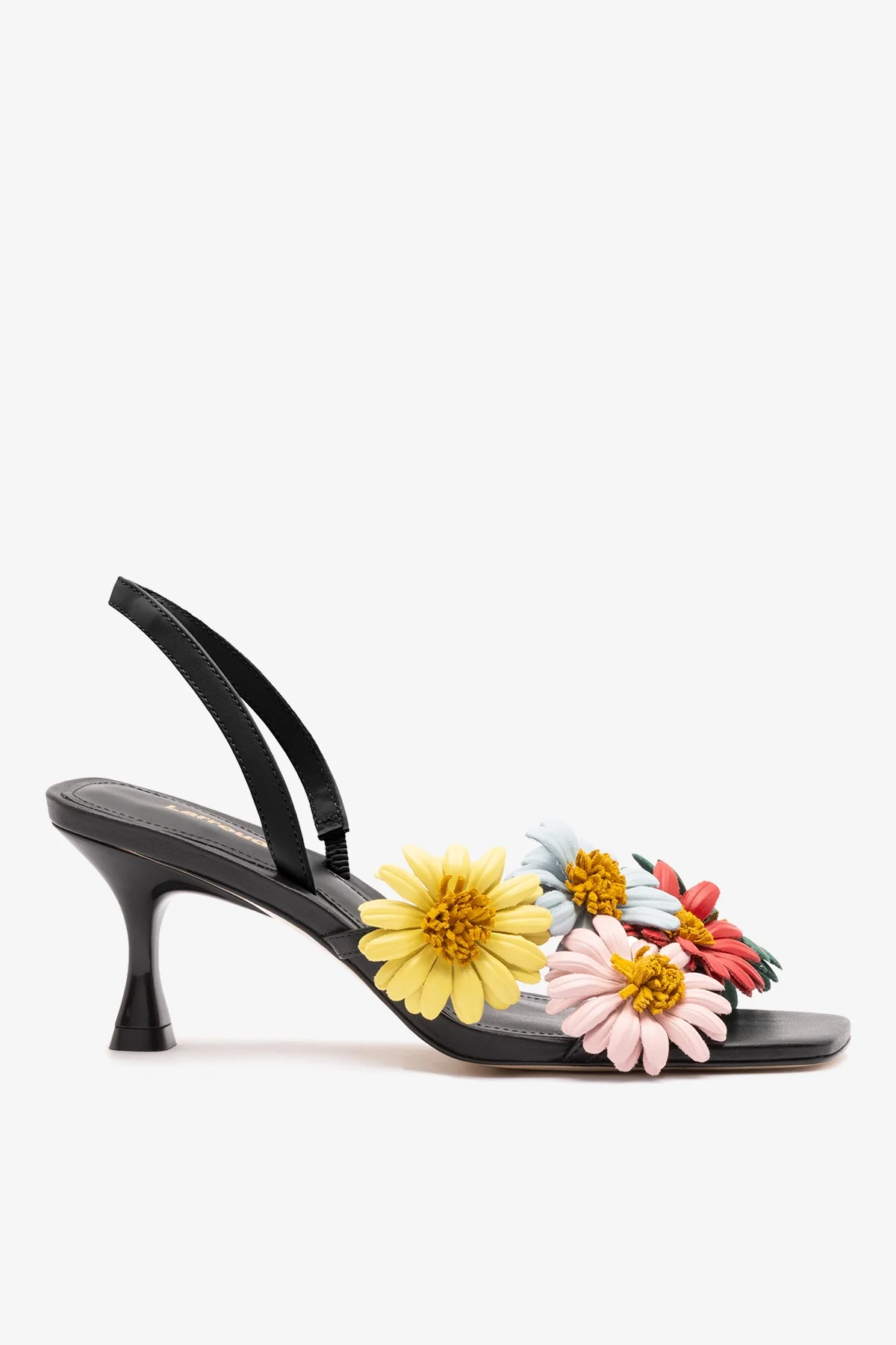 Fiore Sandal Black Leather
