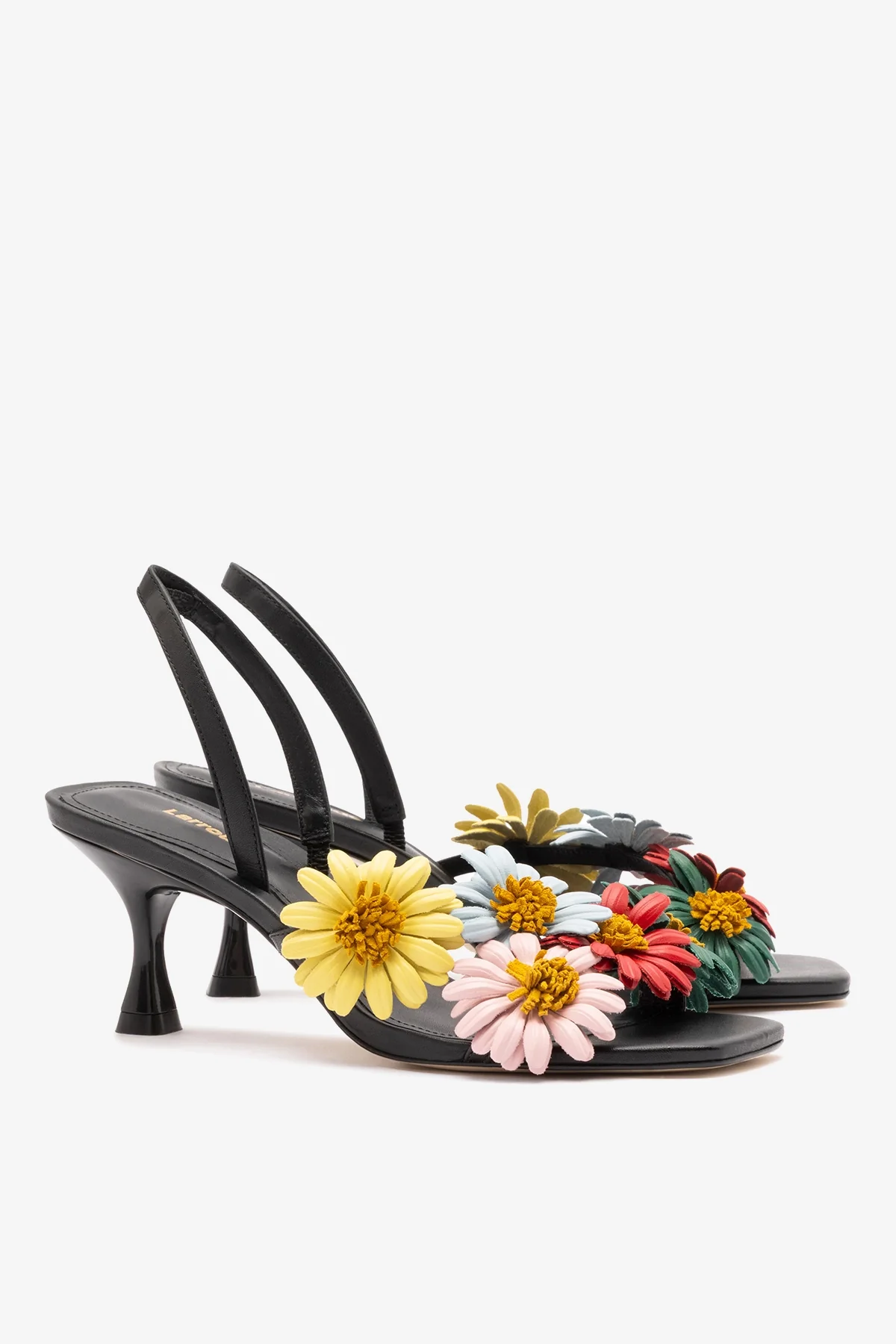 Fiore Sandal Black Leather - Image 3