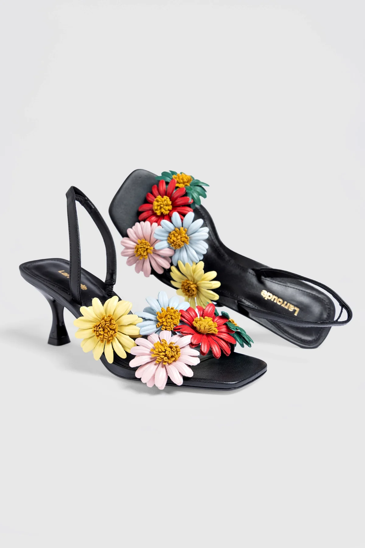 Fiore Sandal Black Leather - Image 6
