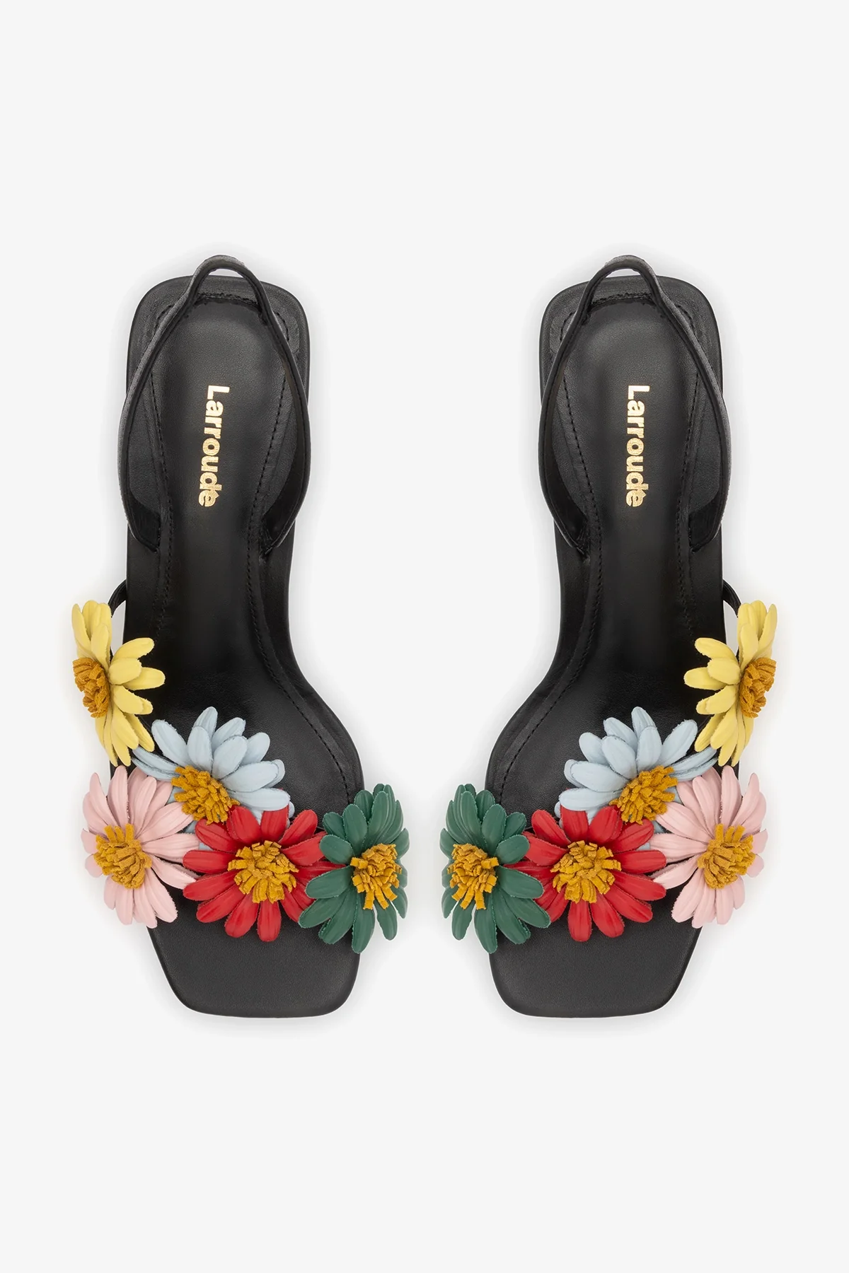 Fiore Sandal Black Leather - Image 7