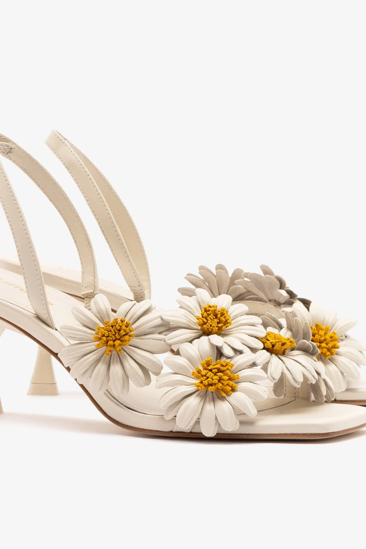 Fiore Sandal Ivory Leather - Image 4