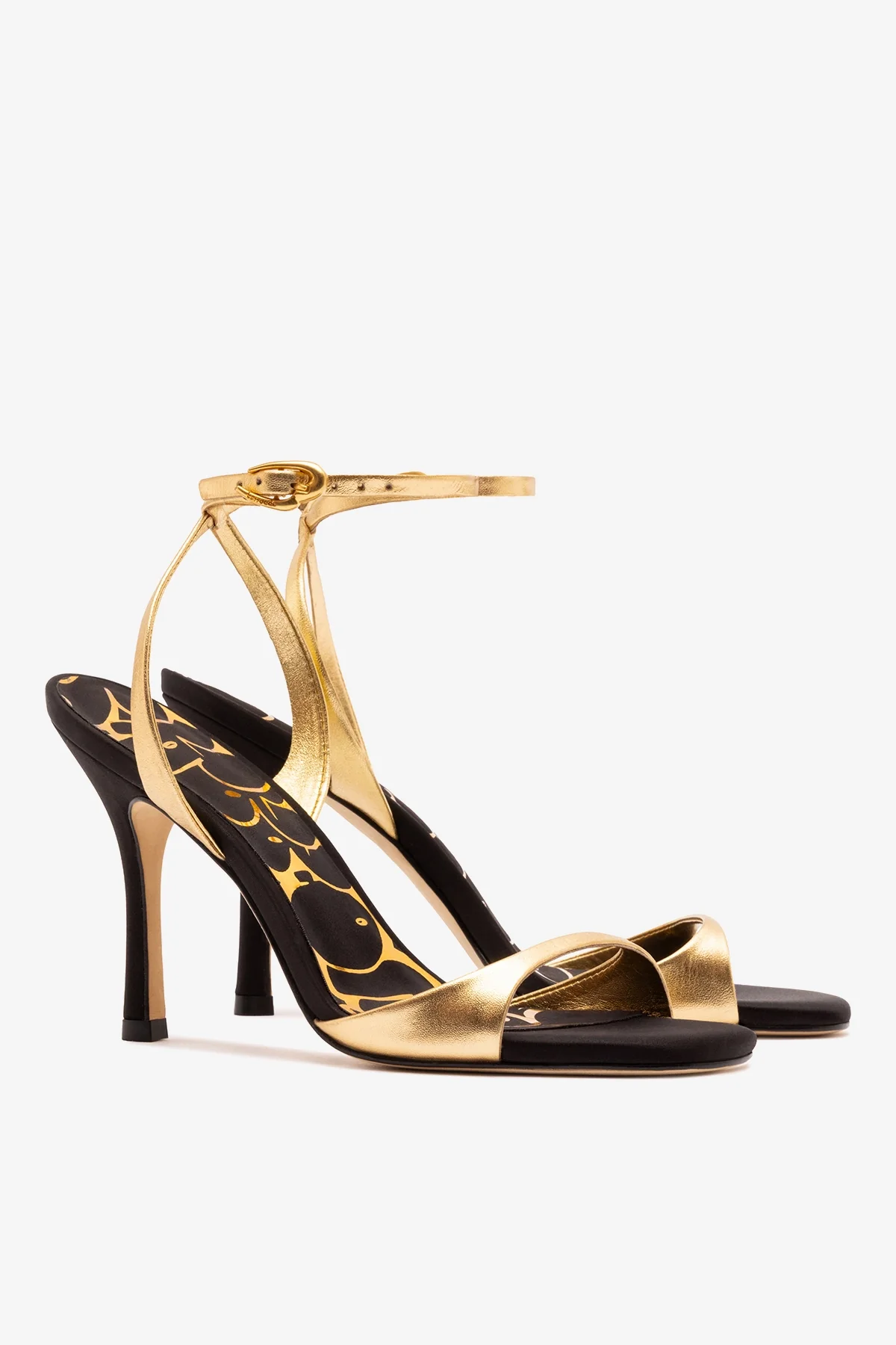 Freya Sandal Gold Leather - Image 3