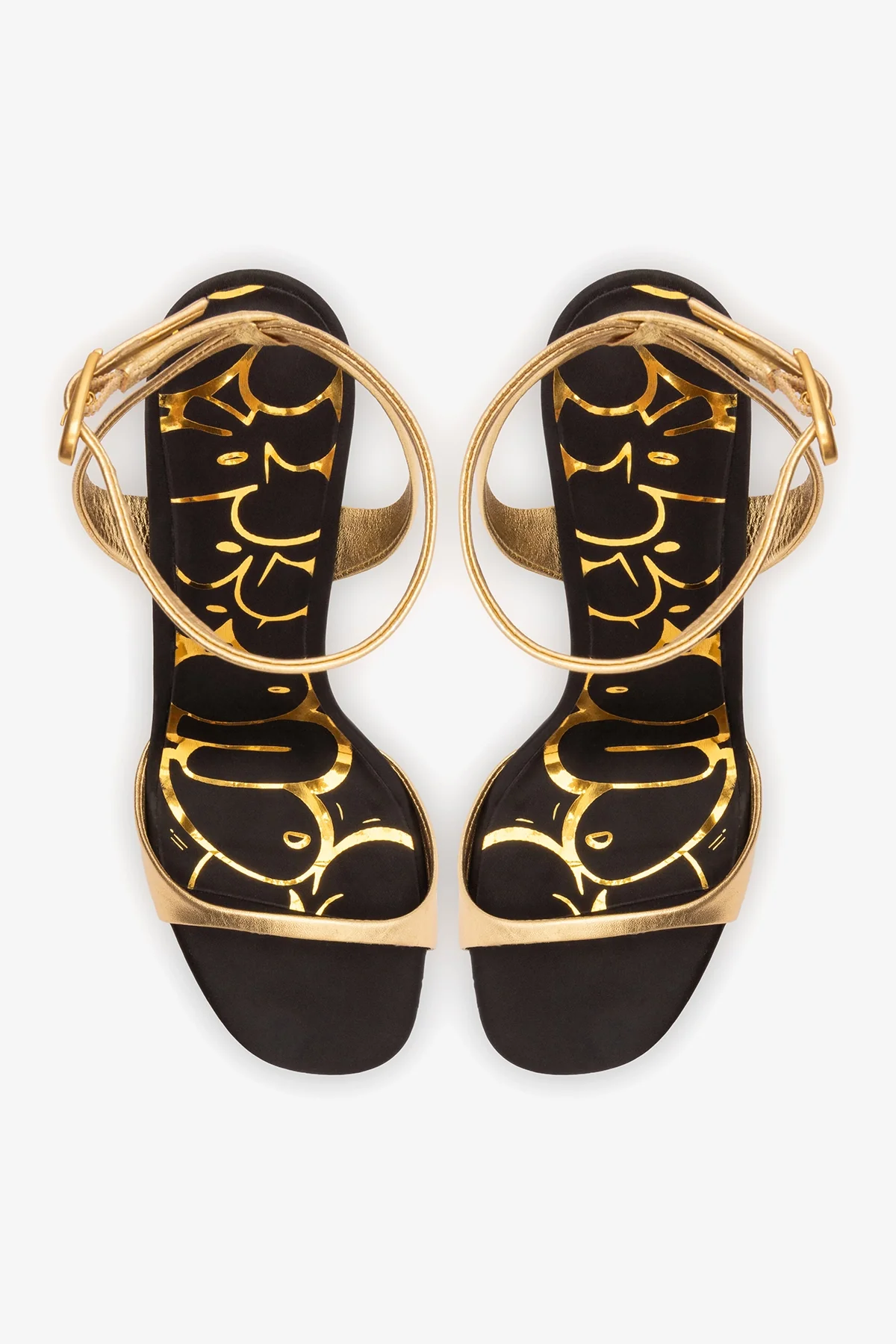 Freya Sandal Gold Leather - Image 7