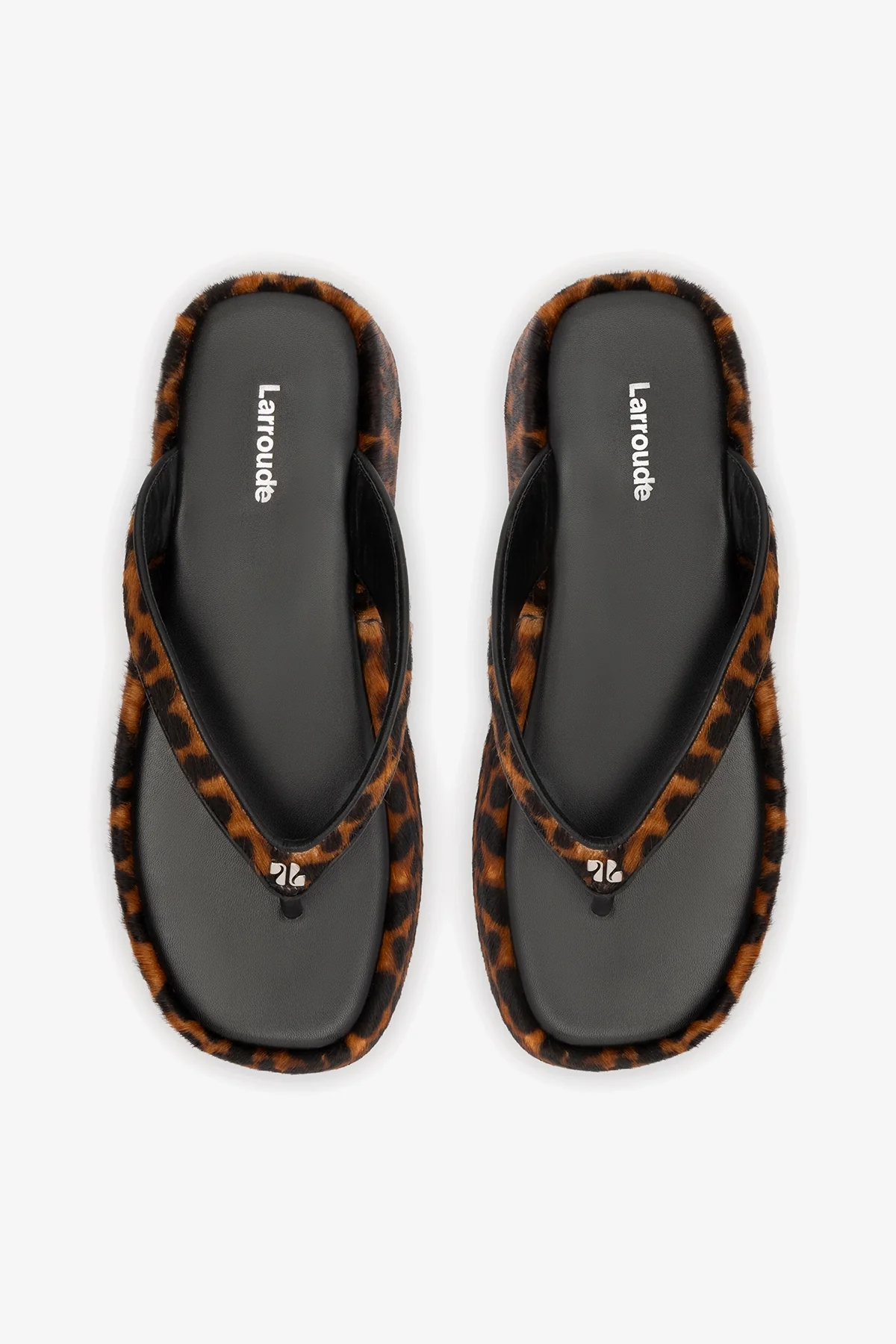 Roxy Thong Sandal Leopard Leather - Image 7