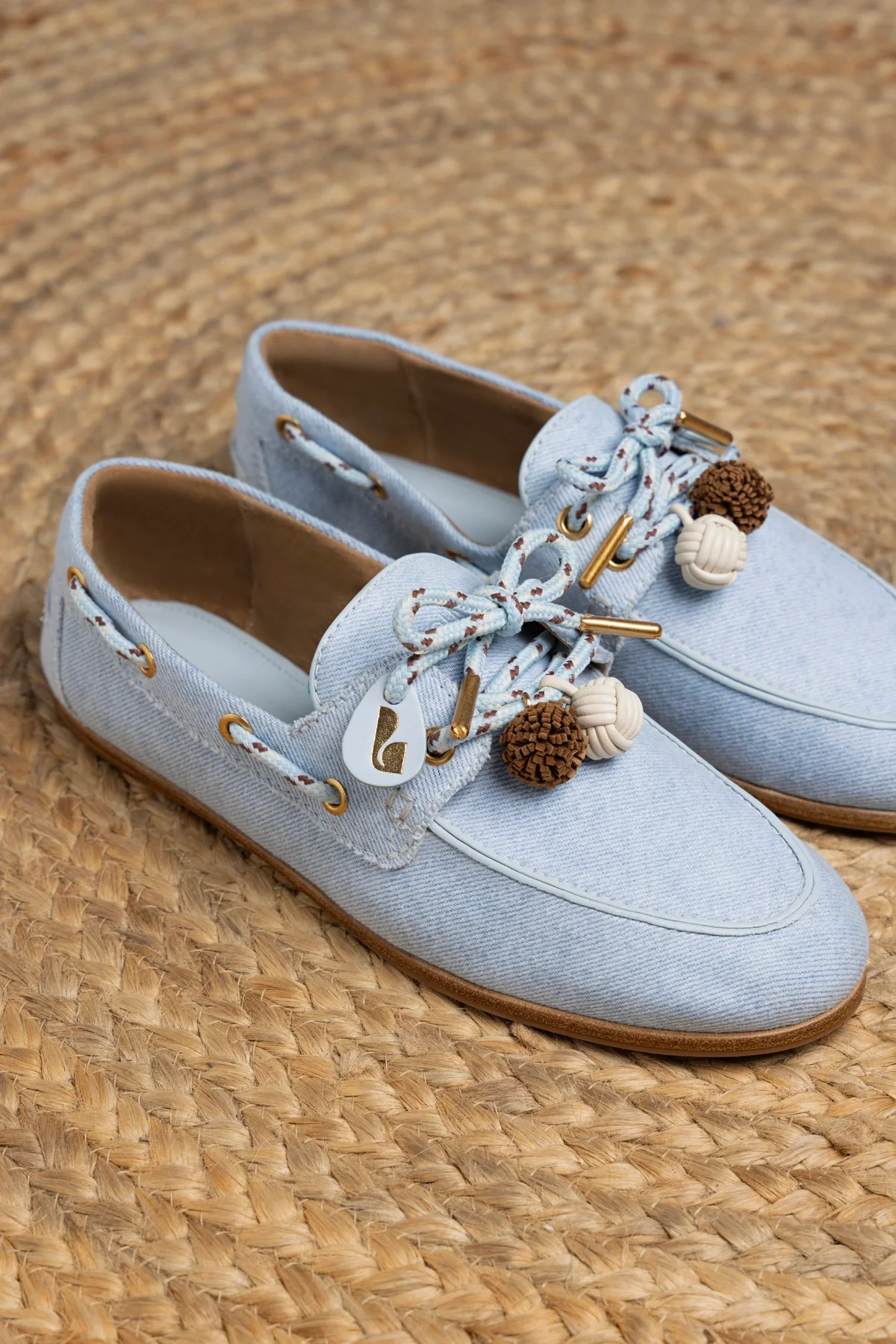 Cyprus Boat Shoe In Maya Denim - Image 6