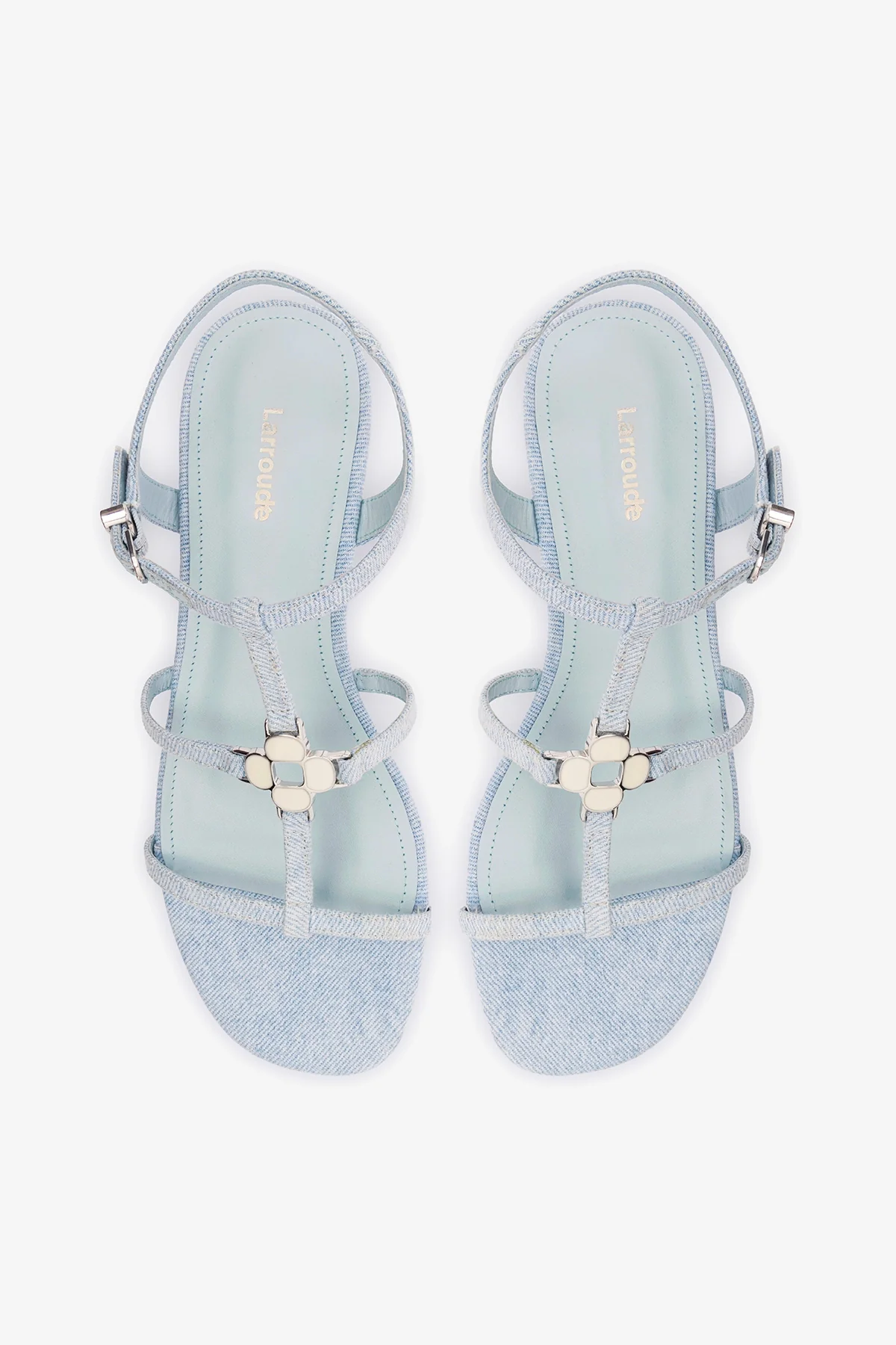 Hana Flat Sandal Maya Denim - Image 6