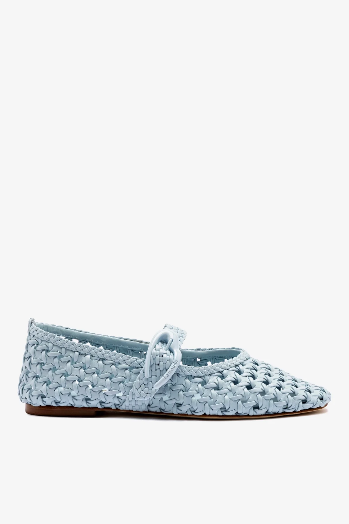 Verona Macrame Ballet Flat In Maya Leather