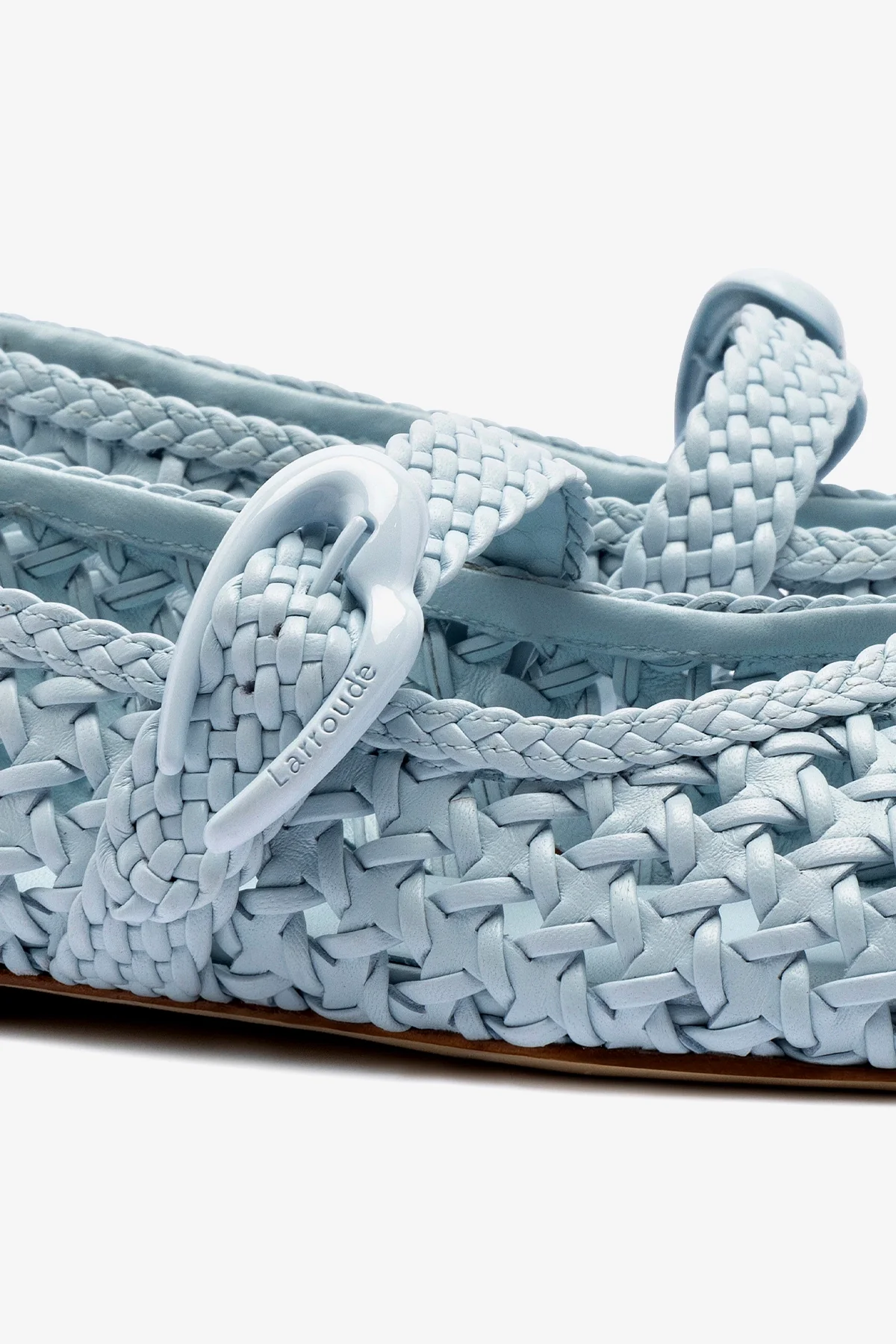 Verona Macrame Ballet Flat In Maya Leather - Image 4