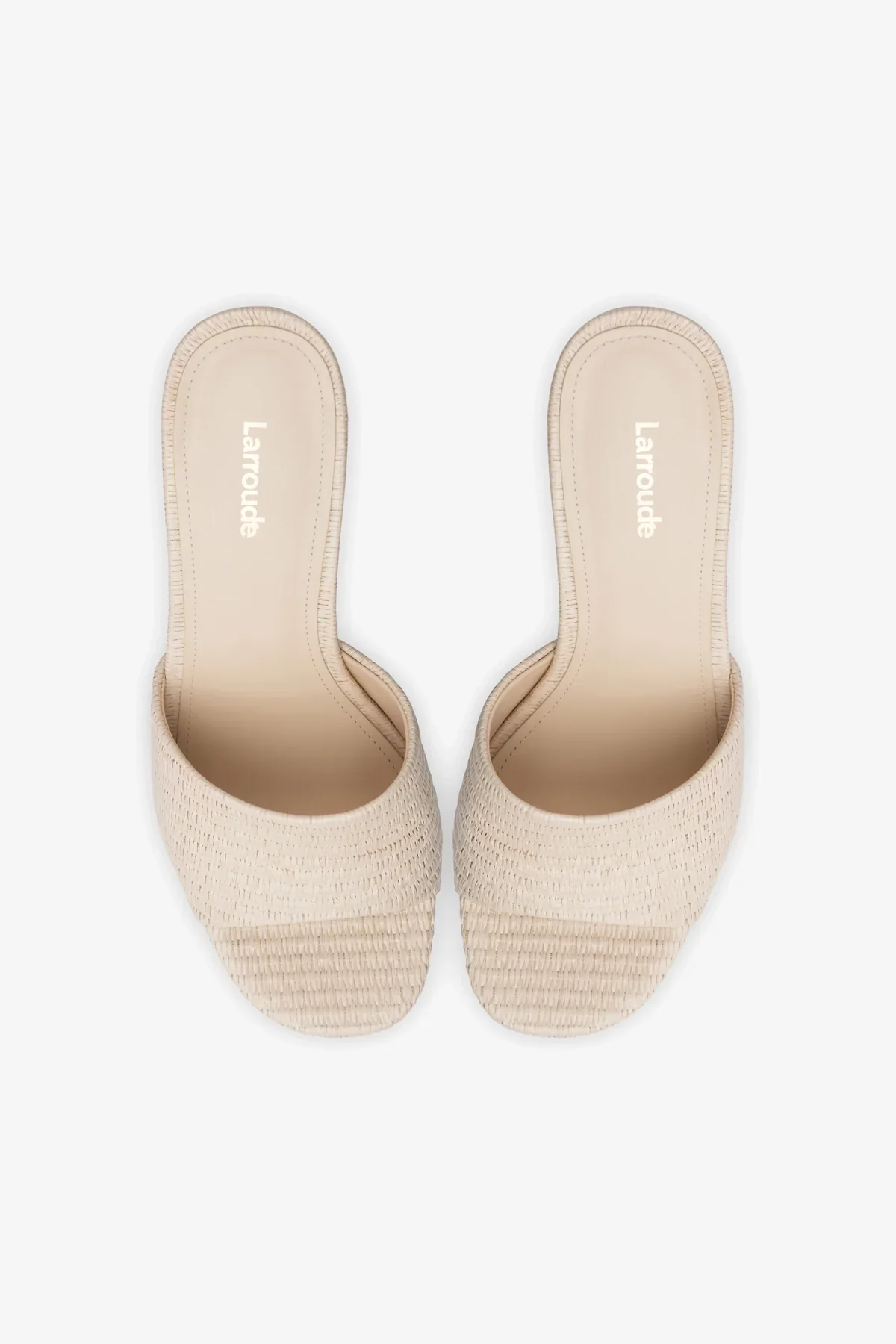 Dolly Mule In Natural Raffia - Image 7
