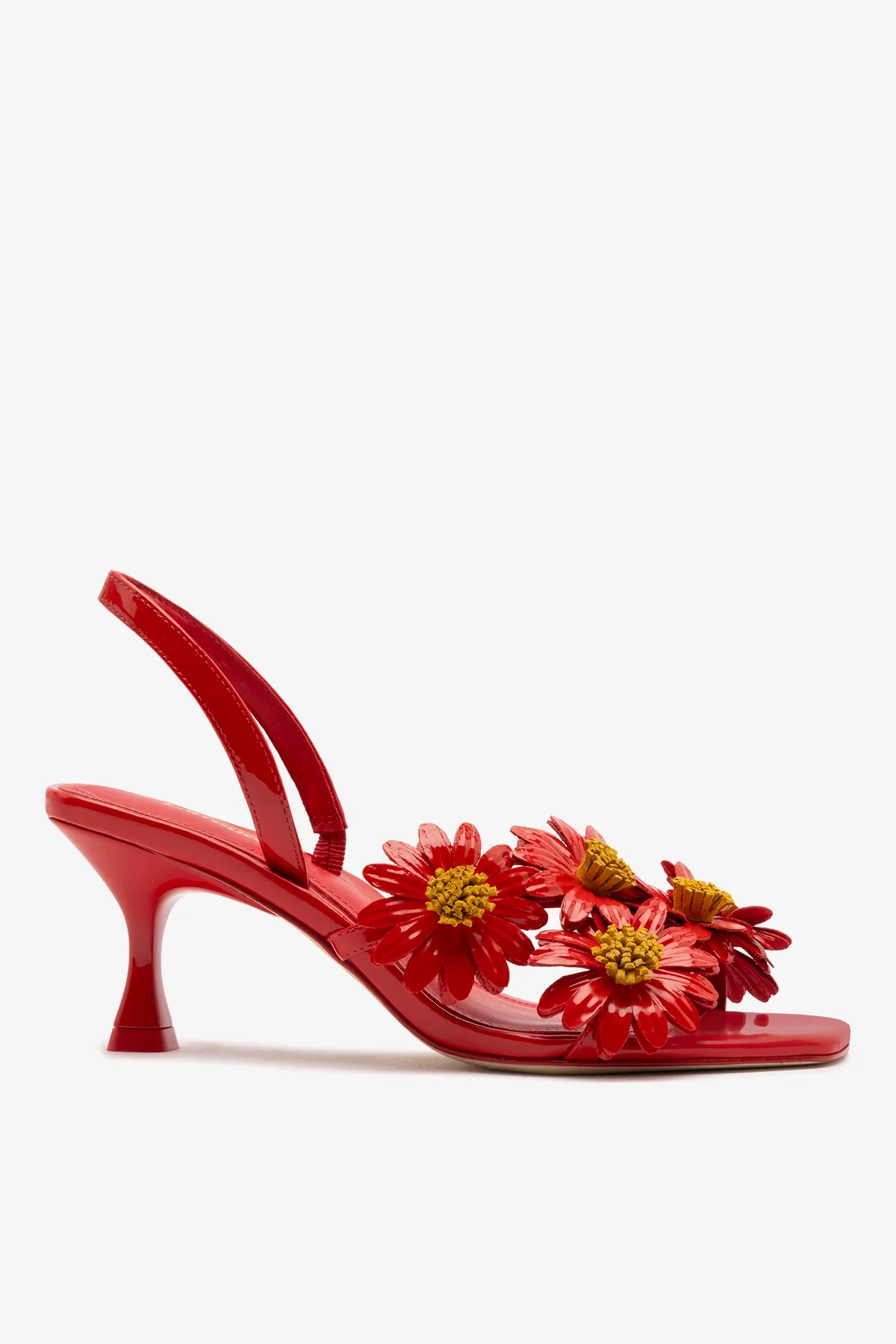 Fiore Sandal Scarlet Patent Leather