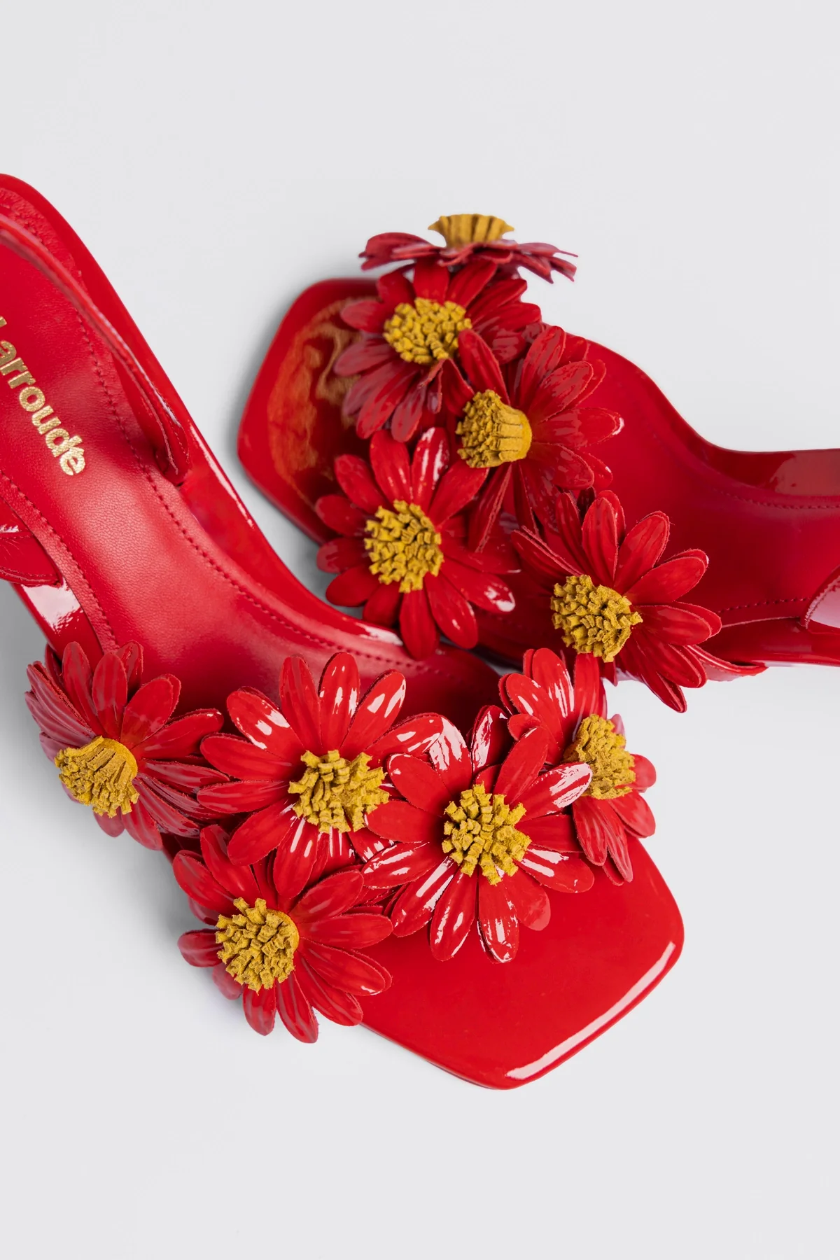 Fiore Sandal Scarlet Patent Leather - Image 2