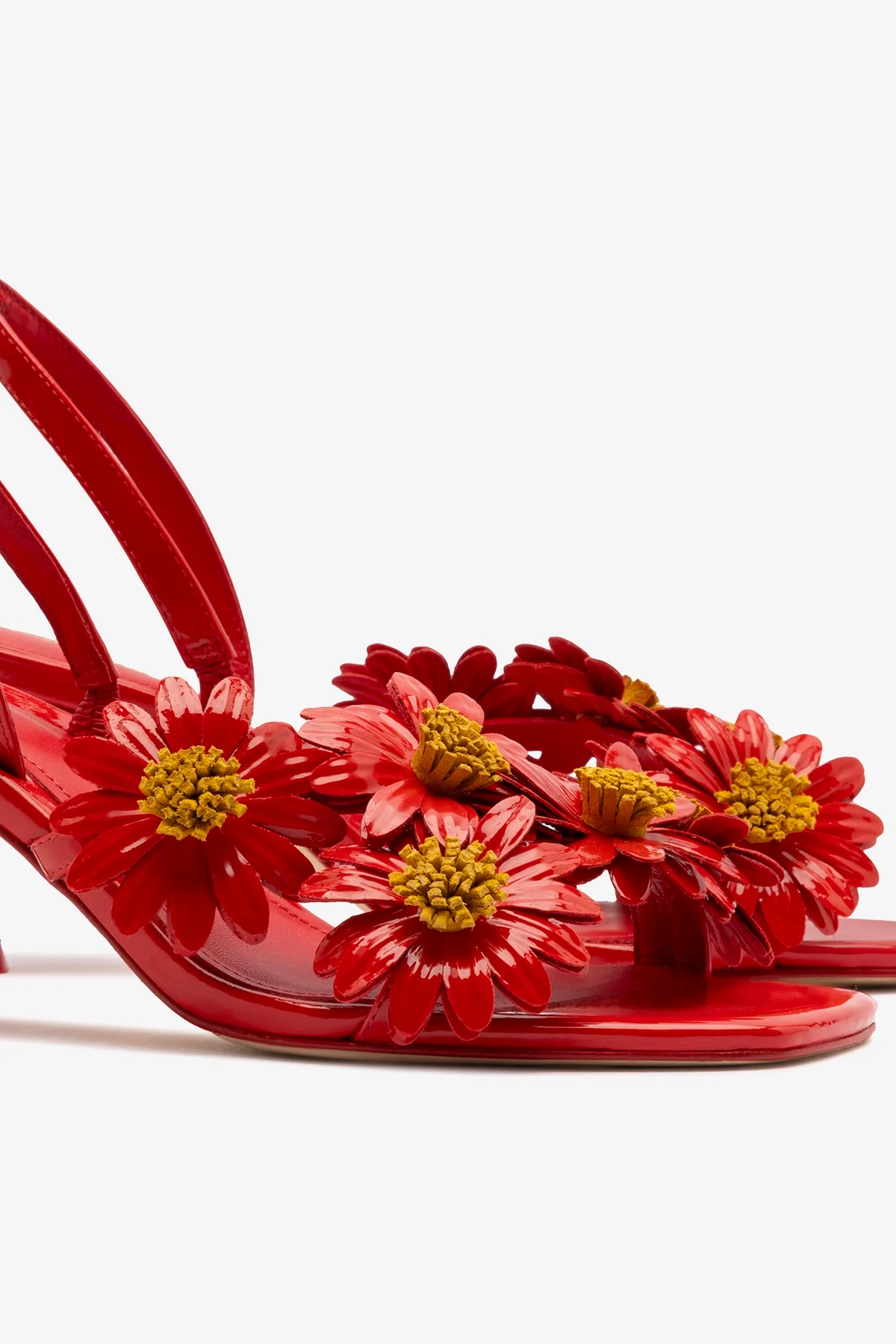 Fiore Sandal Scarlet Patent Leather - Image 4