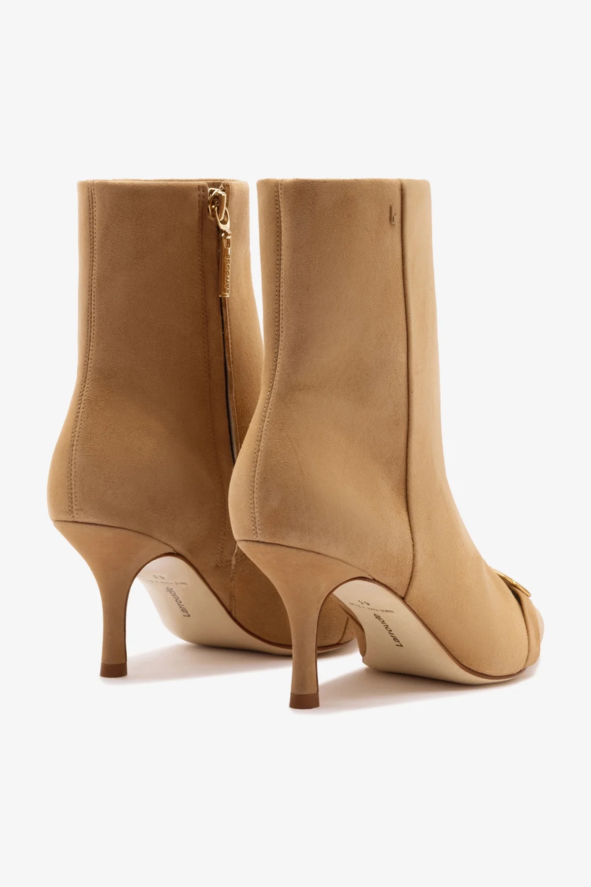 Mini Kate Boot In Peanut Suede and Daisy Accent - Image 7