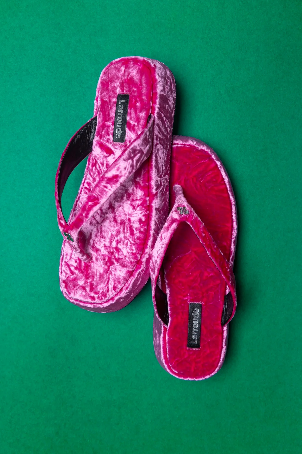 Roxy Thong Sandal Pink Velvet - Image 2