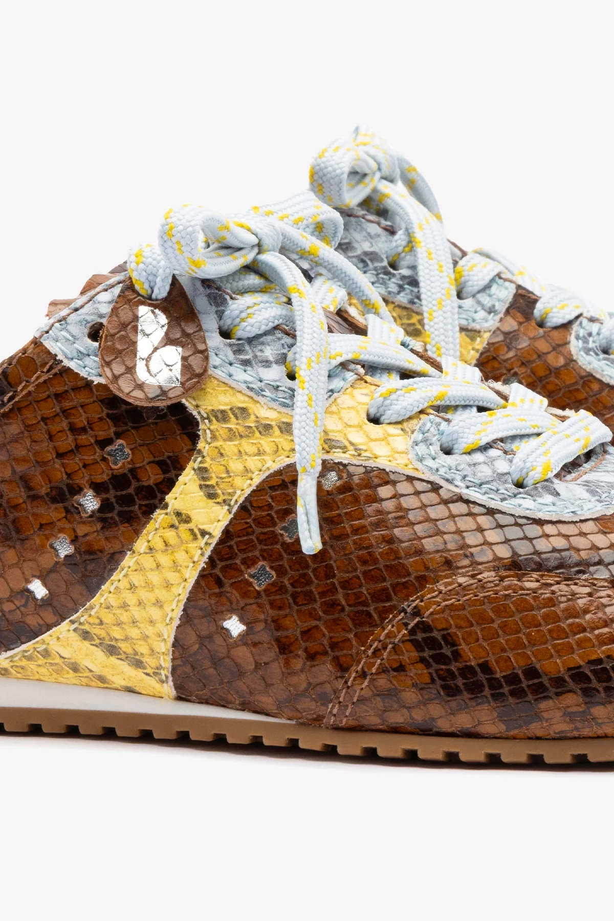 Stella Mule In Python Printed Leather - Image 4
