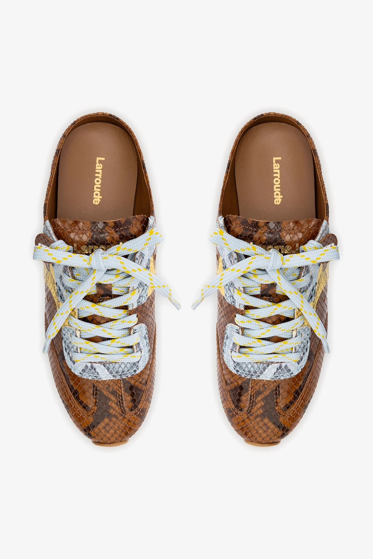 Stella Mule In Python Printed Leather - Image 8