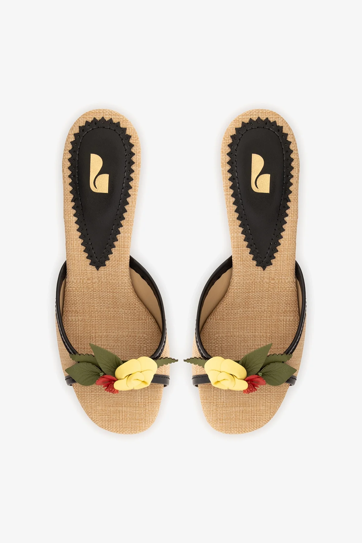 Juliette Mule Beige Raffia - Image 6