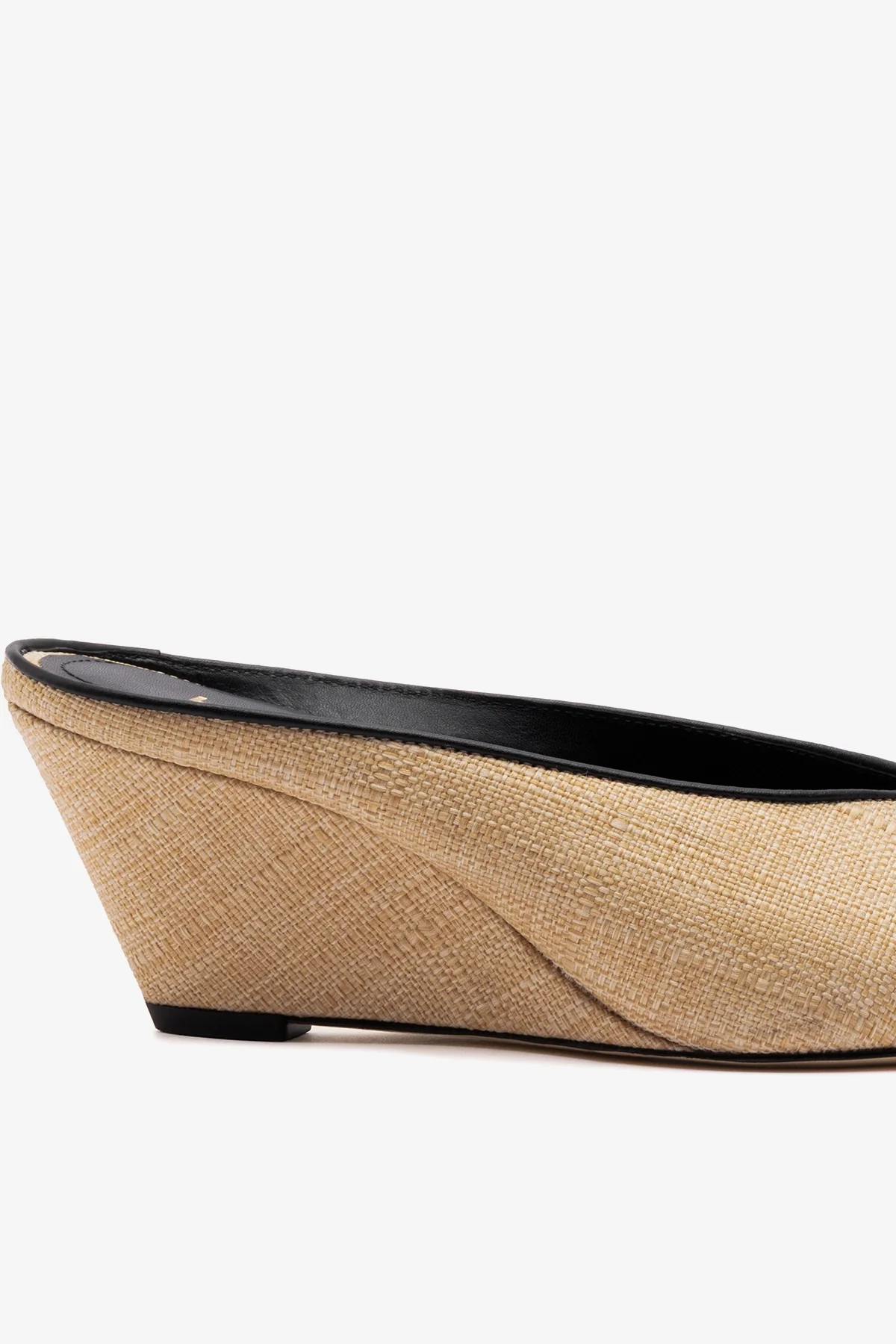 Loulou Mule Beige Raffia - Image 4
