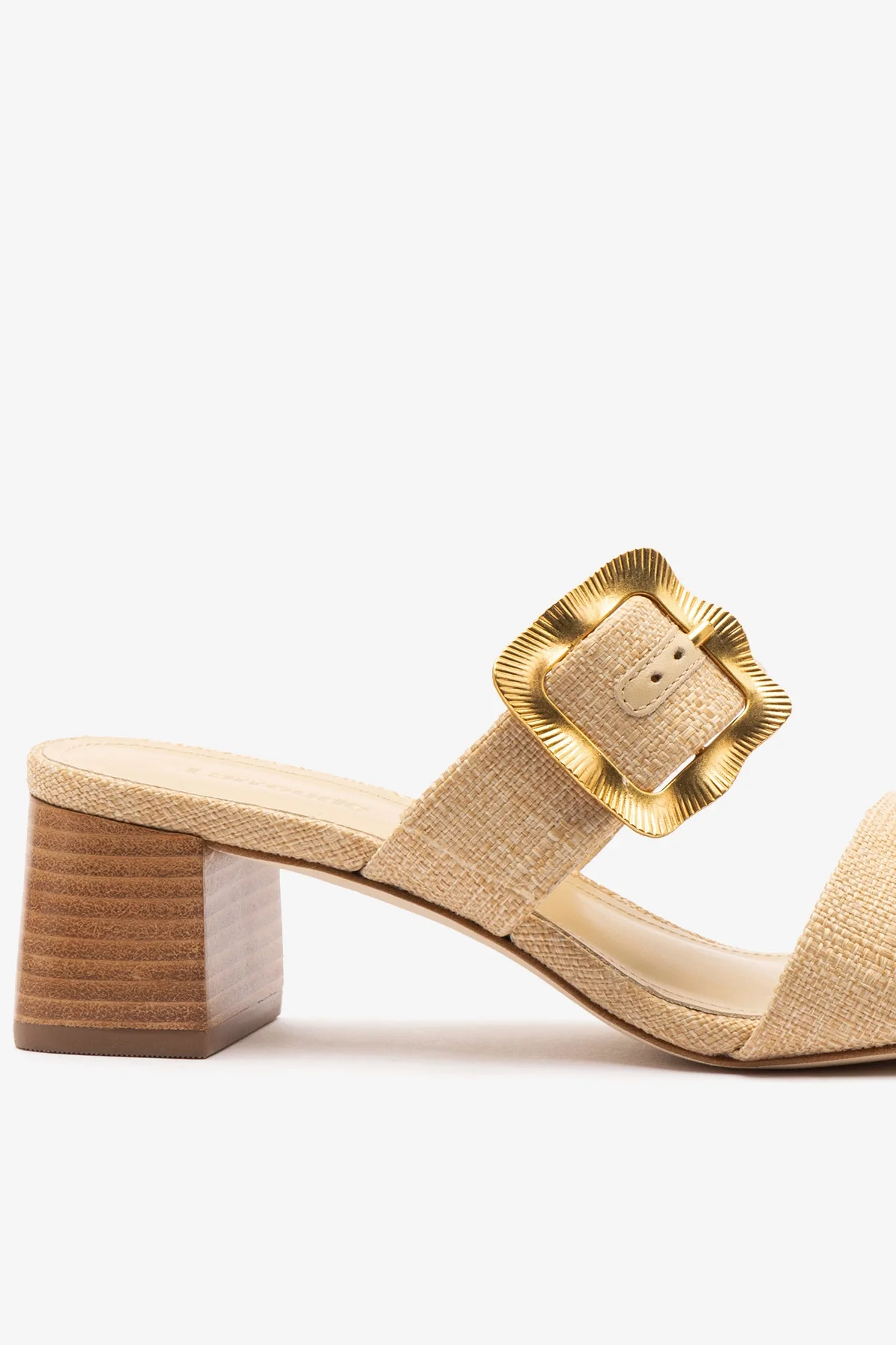 Maria Sandal Beige Raffia - Image 4