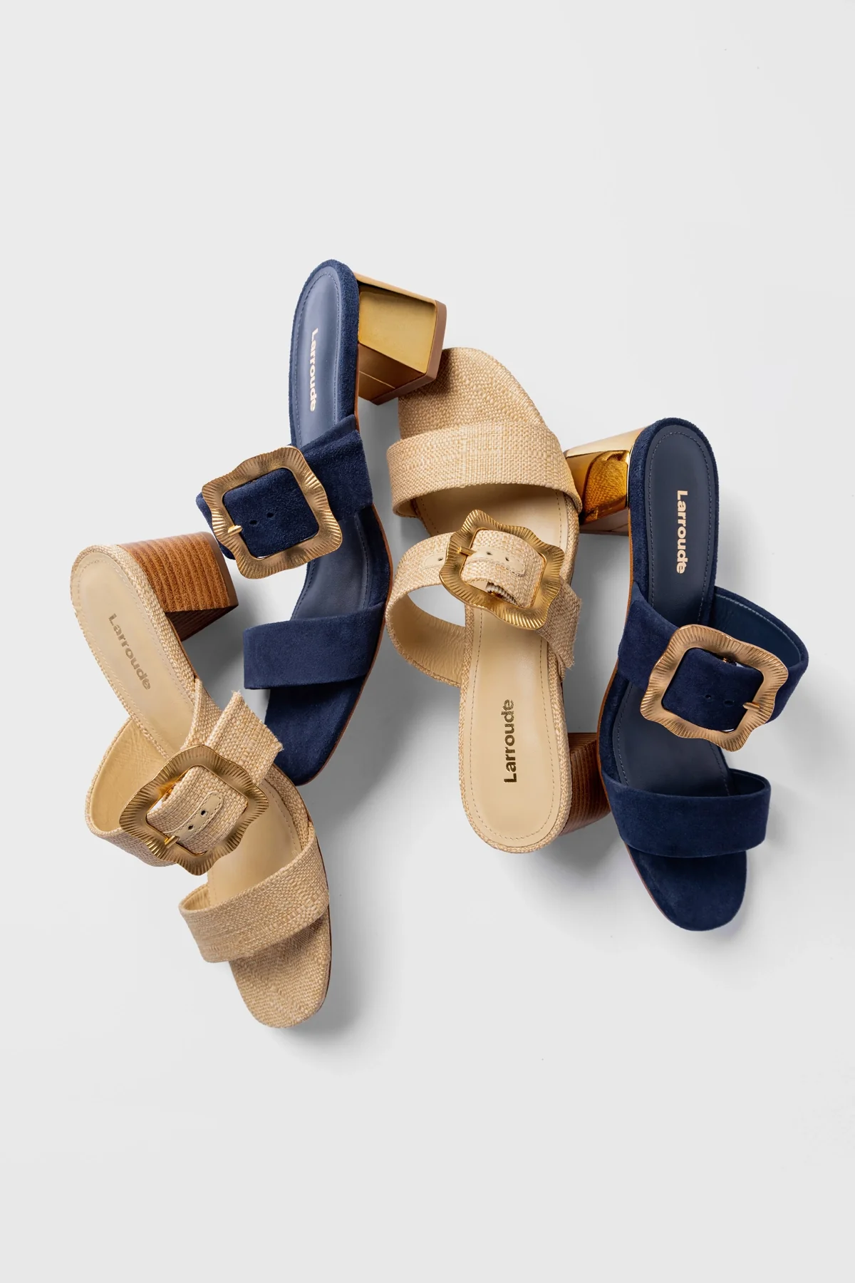 Maria Sandal Beige Raffia - Image 5