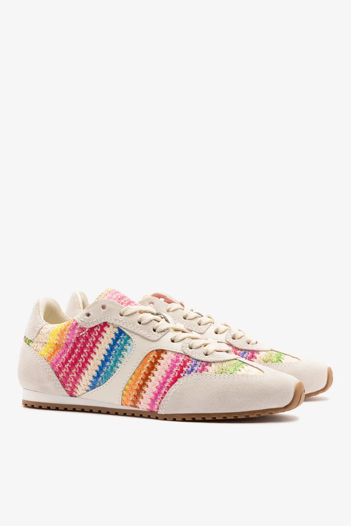 Stella Sneaker Rainbow Raffia - Image 3