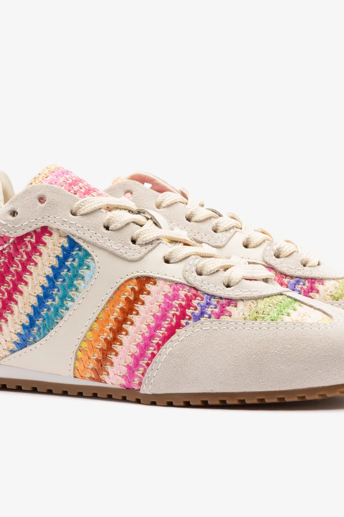 Stella Sneaker Rainbow Raffia - Image 4