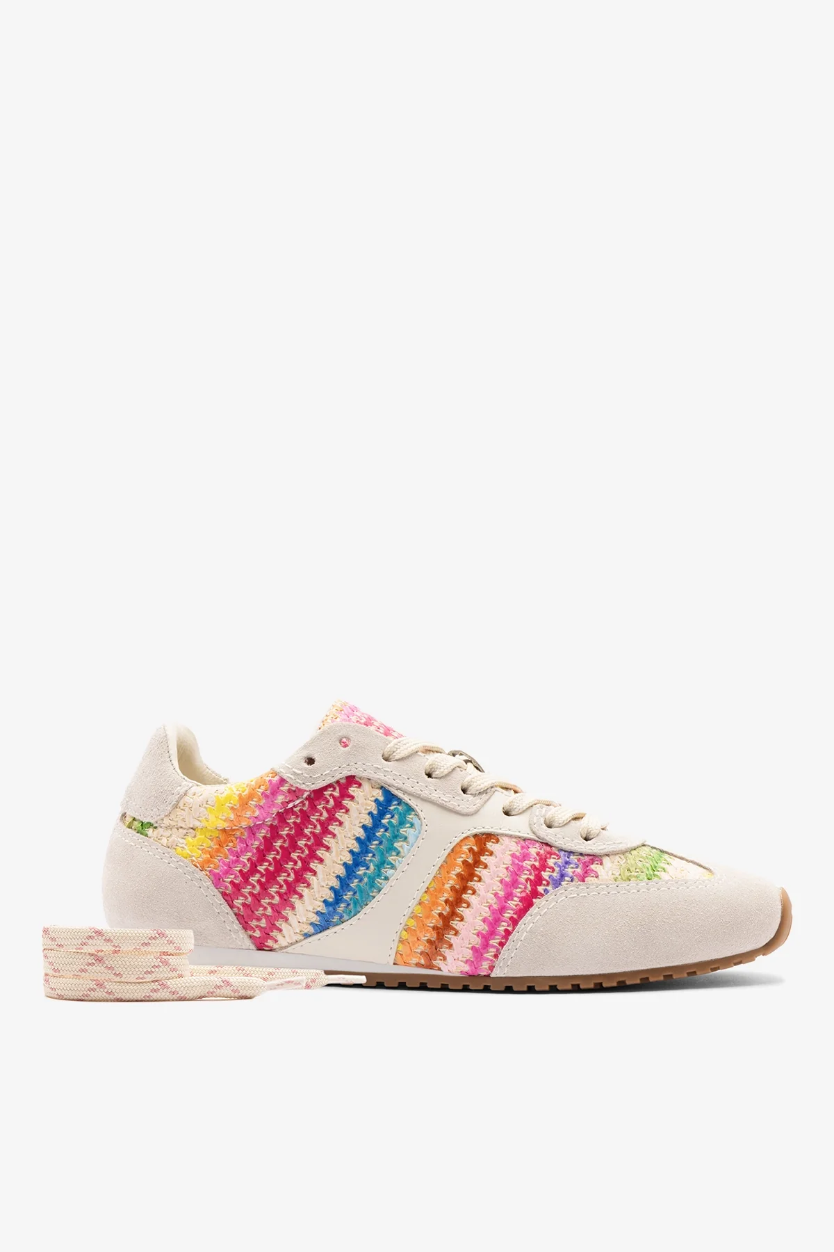 Stella Sneaker Rainbow Raffia - Image 5
