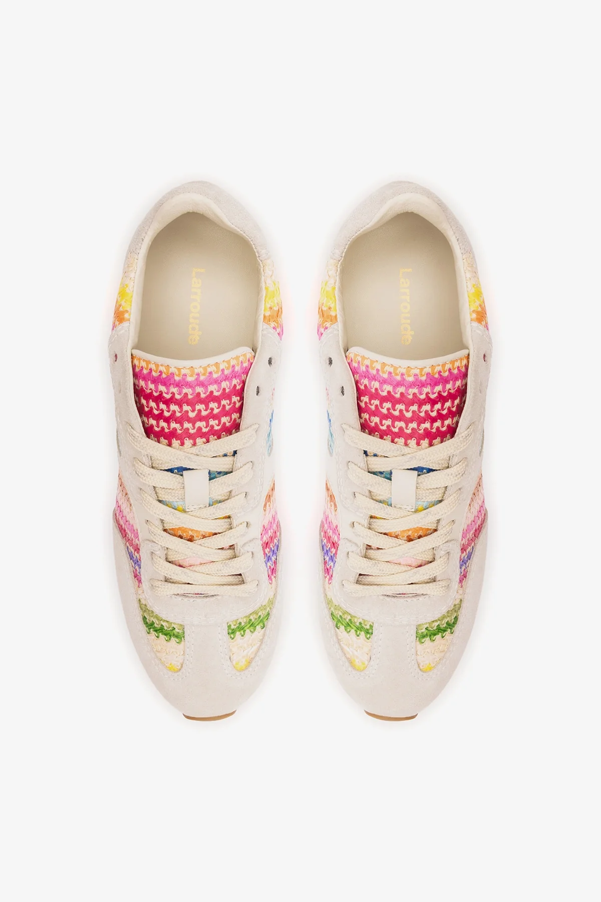 Stella Sneaker Rainbow Raffia - Image 7