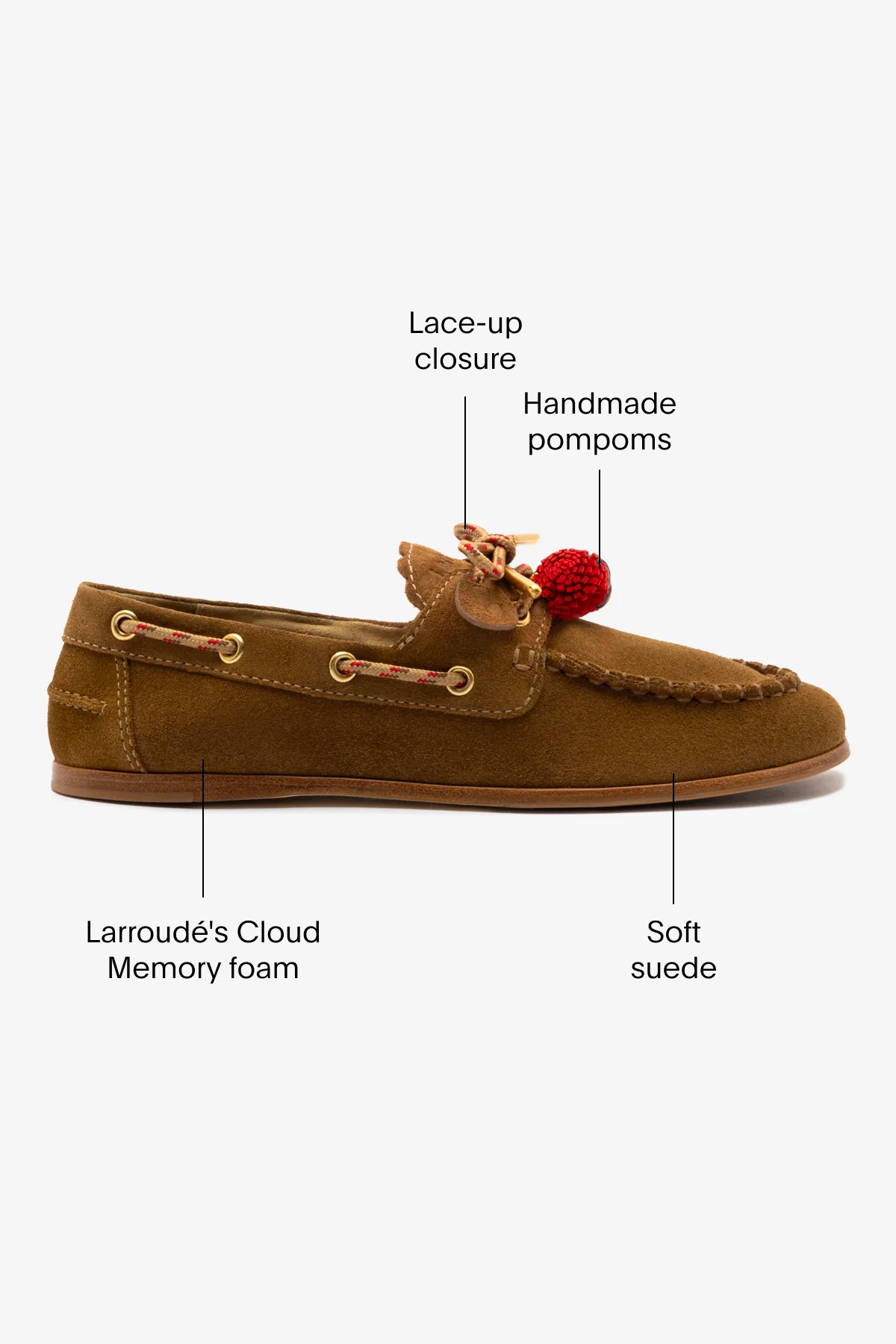 Cyprus Boat Shoe In Russet Suede - Image 4