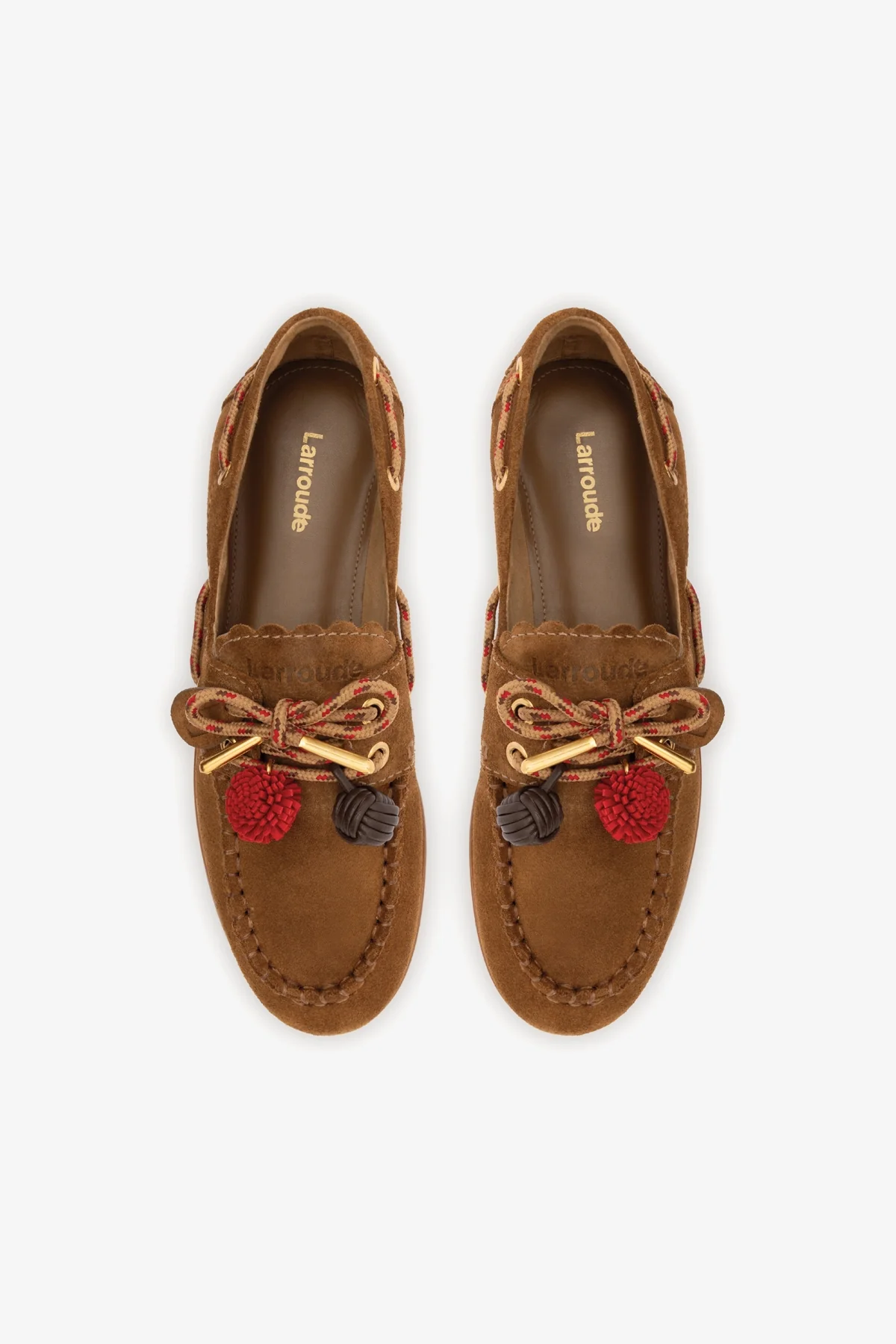 Cyprus Boat Shoe In Russet Suede - Image 6