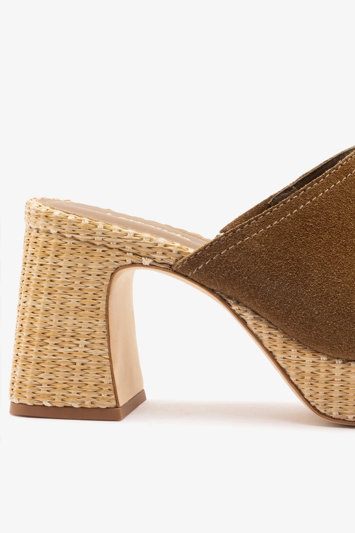 Dolly Low Mule Russet Suede - Image 4