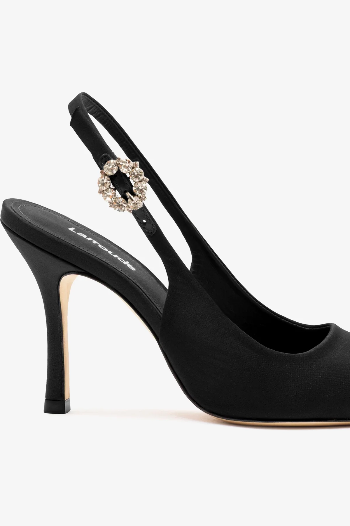 Carine Pump Black Satin - Image 4